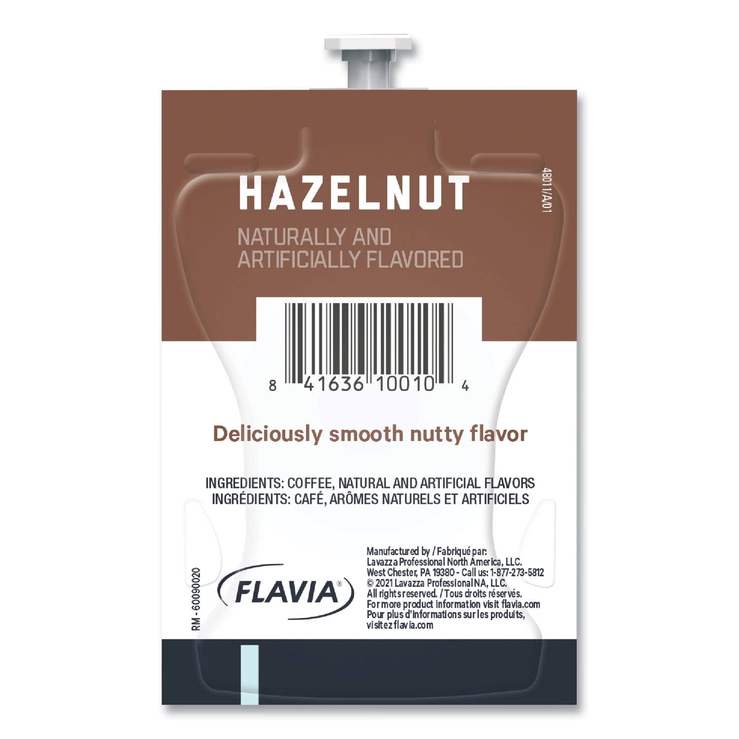 FLAVIA® Alterra Hazelnut Coffee Freshpack, 100/Carton