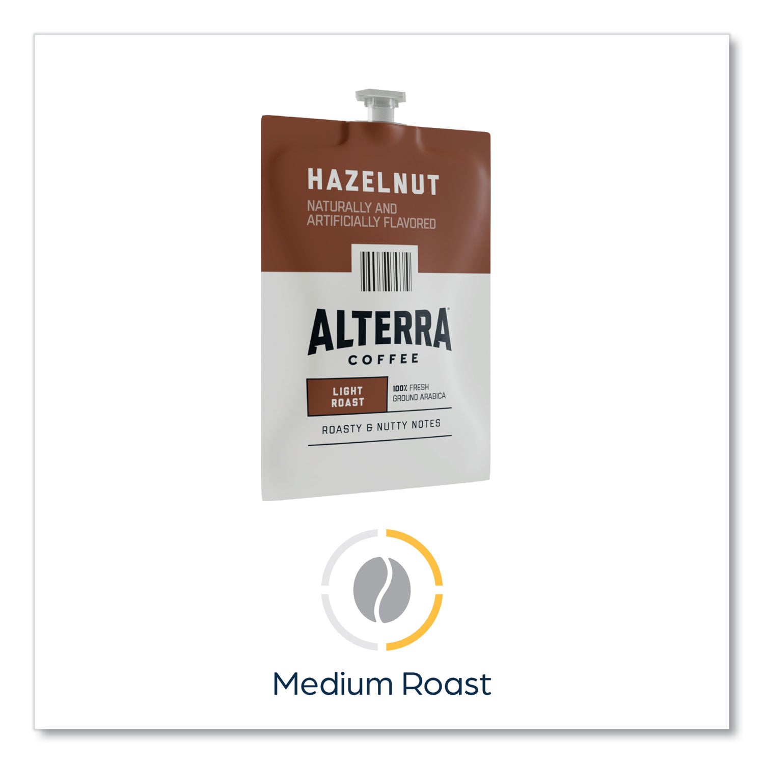 FLAVIA® Alterra Hazelnut Coffee Freshpack, 100/Carton