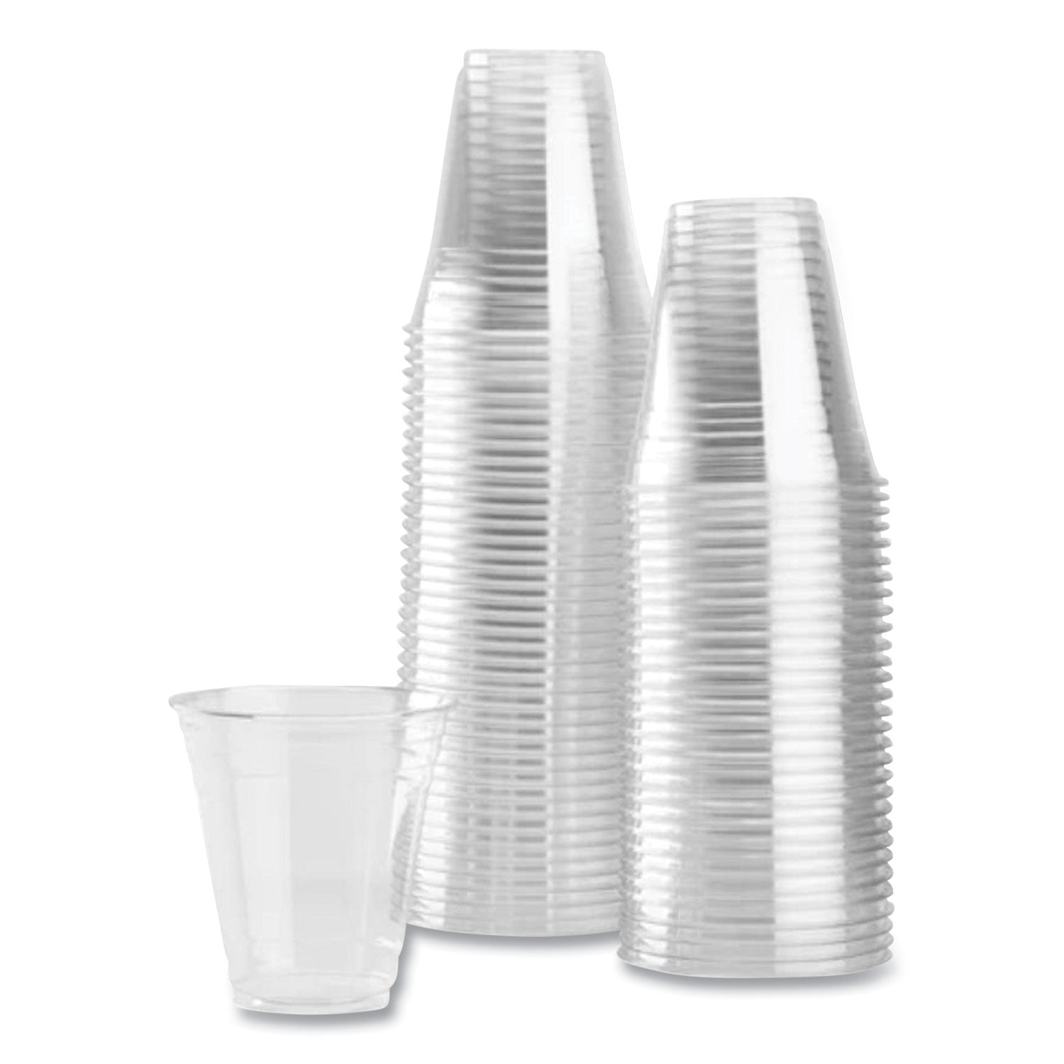 Karat® PET Plastic Cups, 98 mm Rim Diameter, 12 oz, Clear, 1,000/Carton