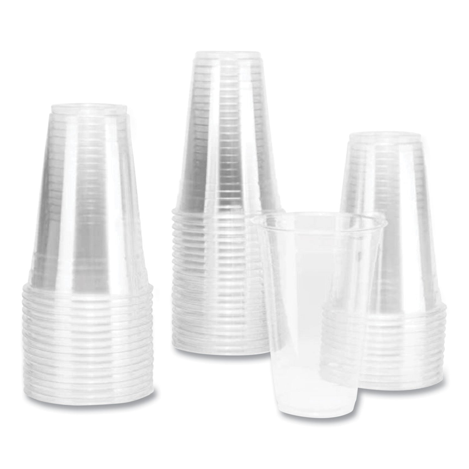 Karat® PET Plastic Cups, 20 oz, Clear, 1,000/Carton