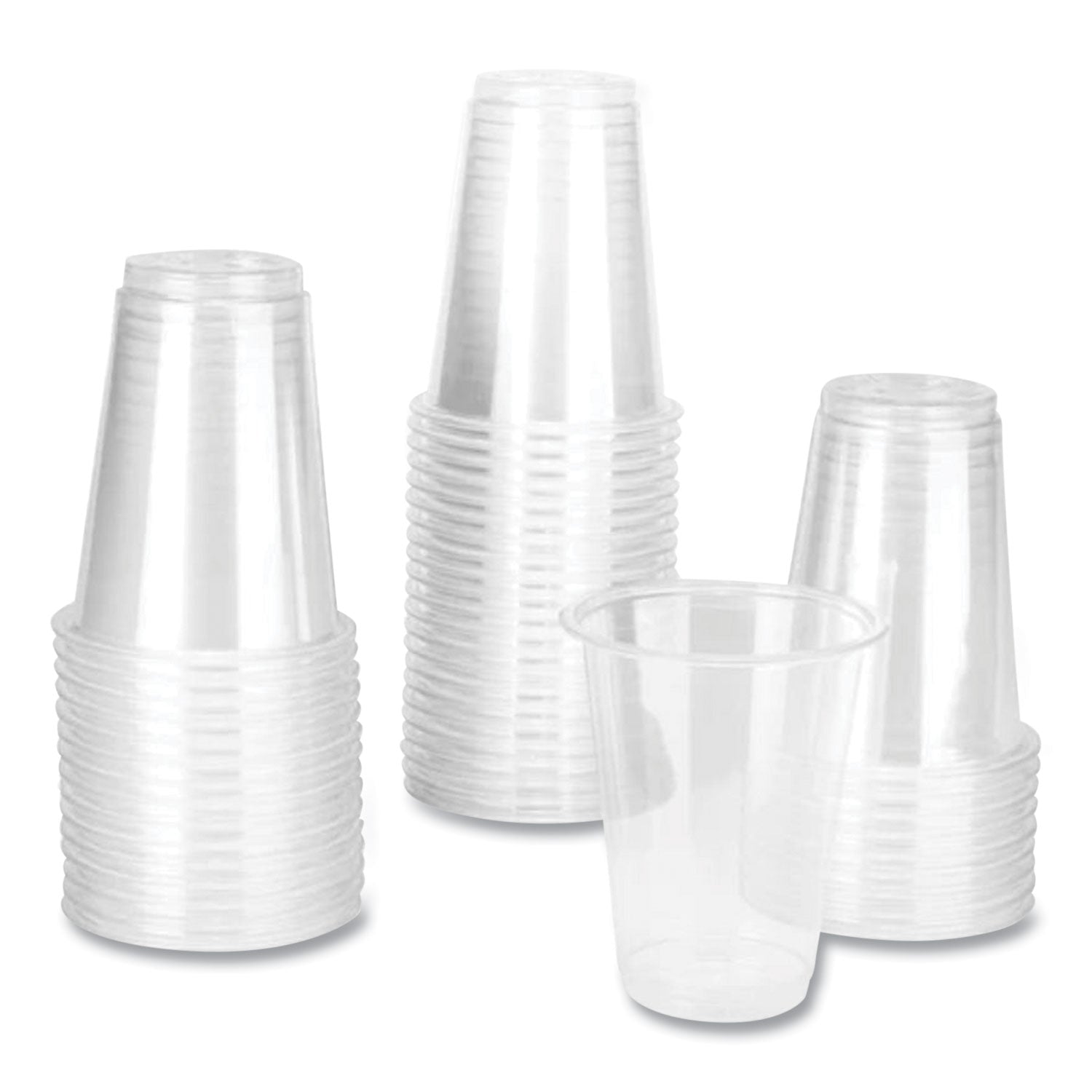 Karat® PET Plastic Cups, 7 oz, Clear, 1,000/Carton