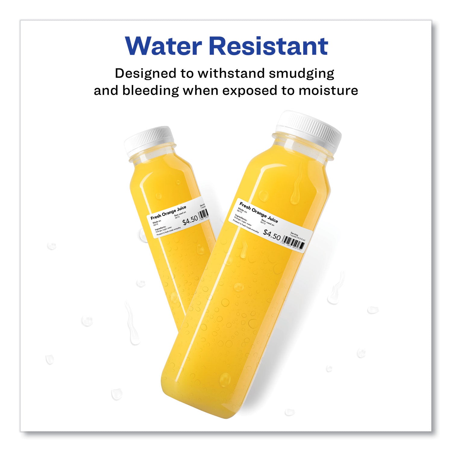 Avery® Multipurpose Thermal Labels, 3.5 x 1.3, White, 350/Roll, 2 Rolls/Box