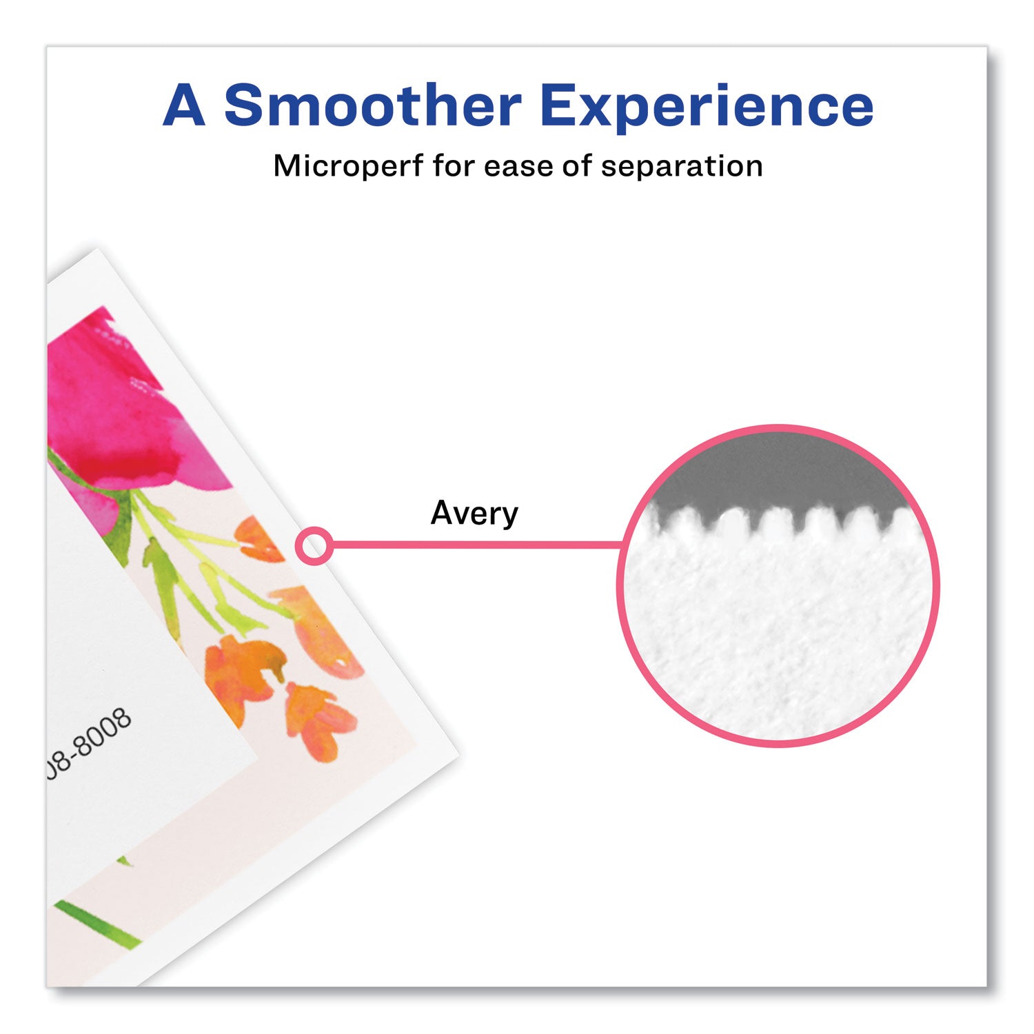 Avery® Tent Cards, White/Gold, 3.75" x 1.44", 6 Cards/Sheet, 25 Sheets/Pack