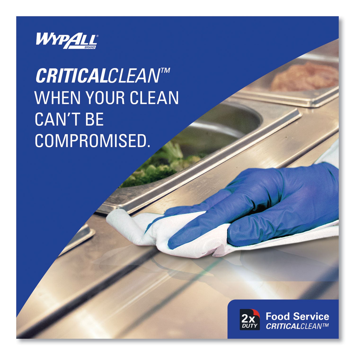 WypAll® X70 Wipers, Kimfresh Antimicrobial, 12.5 x 23.5, Unscented, White, 300/Carton