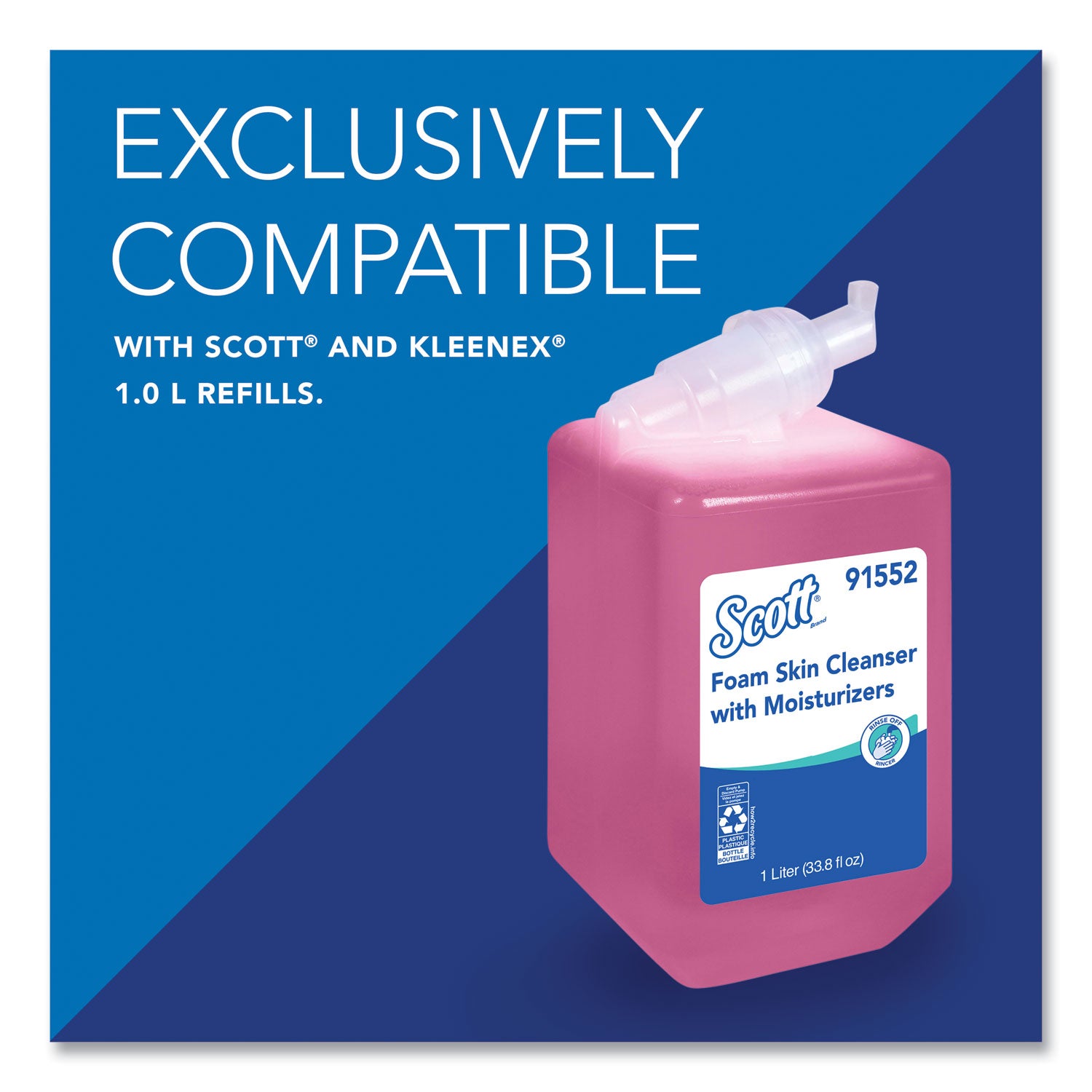 Scott® Essential Manual Skin Care Dispenser, For Traditional Business, 1,000 Ml, 5 X 5.25 X 8.38, Black