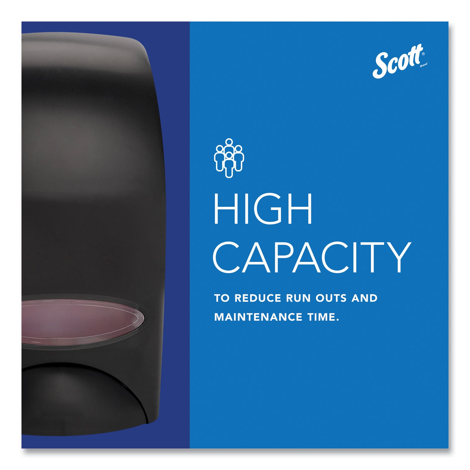 Scott® Essential Manual Skin Care Dispenser, For Traditional Business, 1,000 Ml, 5 X 5.25 X 8.38, Black