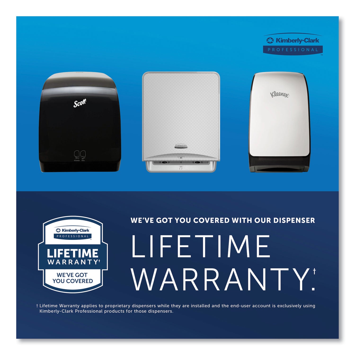 Scott® Essential Electronic Hard Roll Towel Dispenser, 12.7 X 9.57 X 15.76, Black