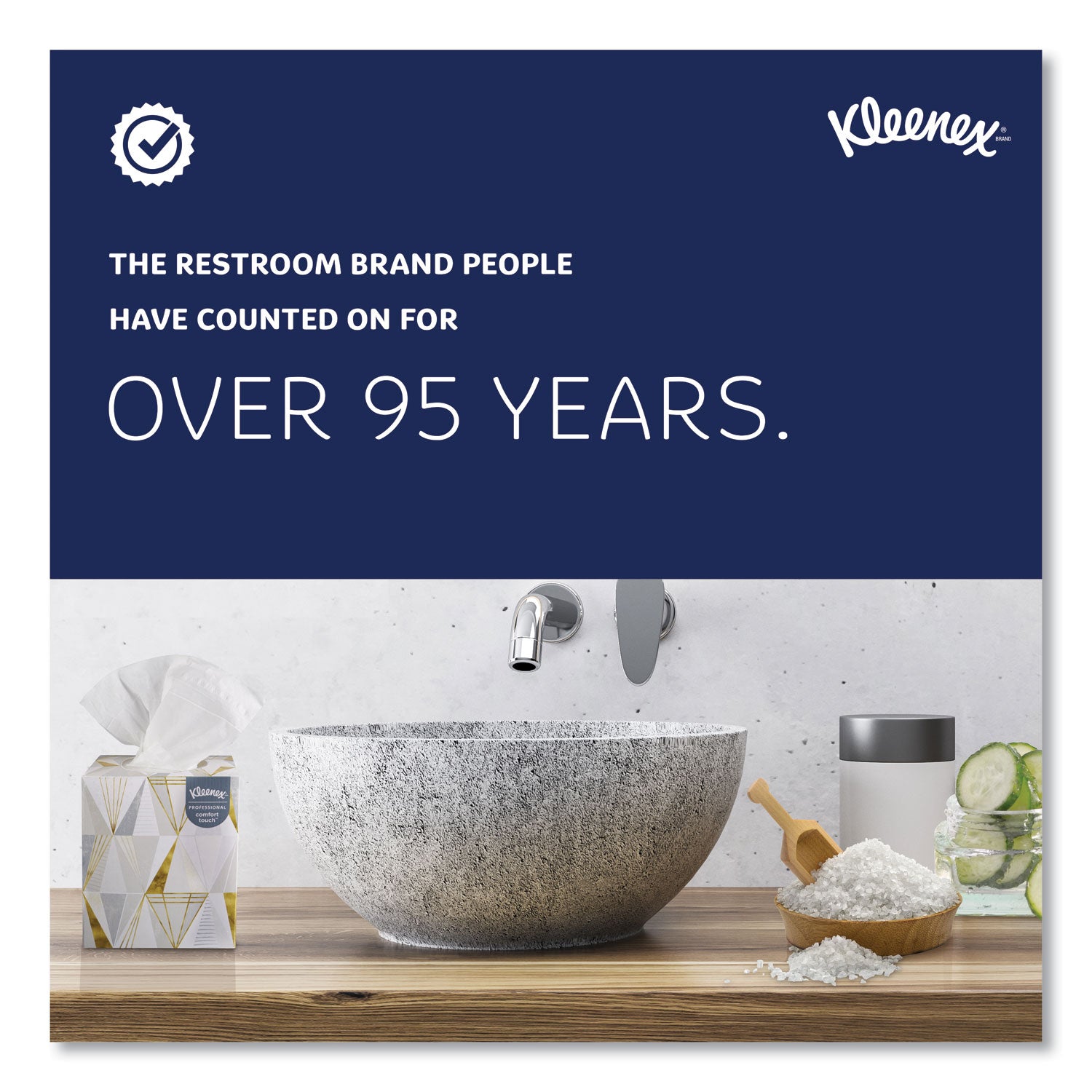 Kleenex® Boutique Anti-Viral Tissue, 3-Ply, White, Pop-Up Box, 60/box, 3 Boxes/pack