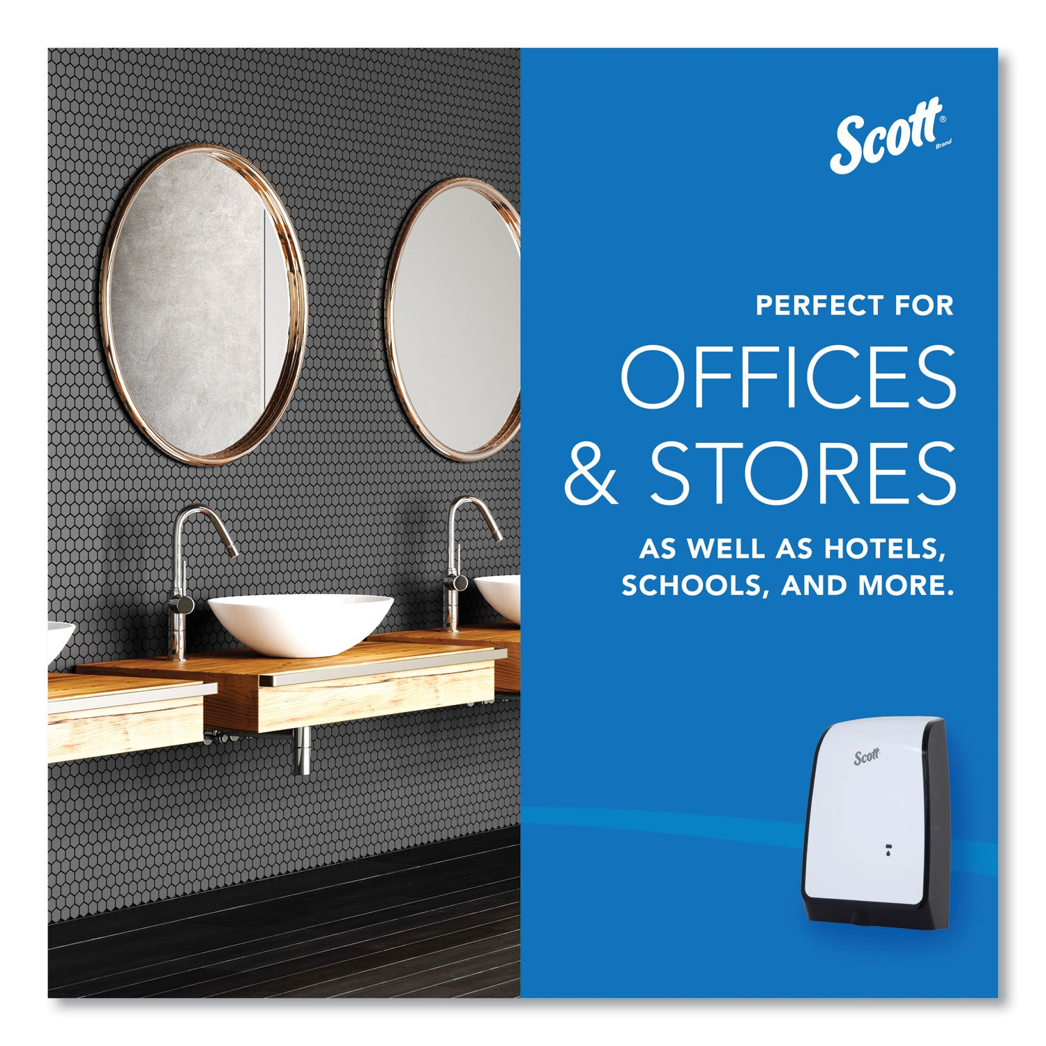 Scott® Electronic Skin Care Dispenser, 1,200 Ml, 7.3 X 4 X 11.7, White