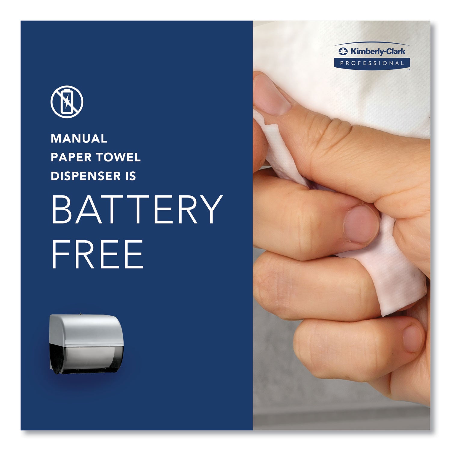 Kimberly-Clark Professional* Omni Roll Towel Dispenser, 10.5 X 10 X 10, Smoke/gray