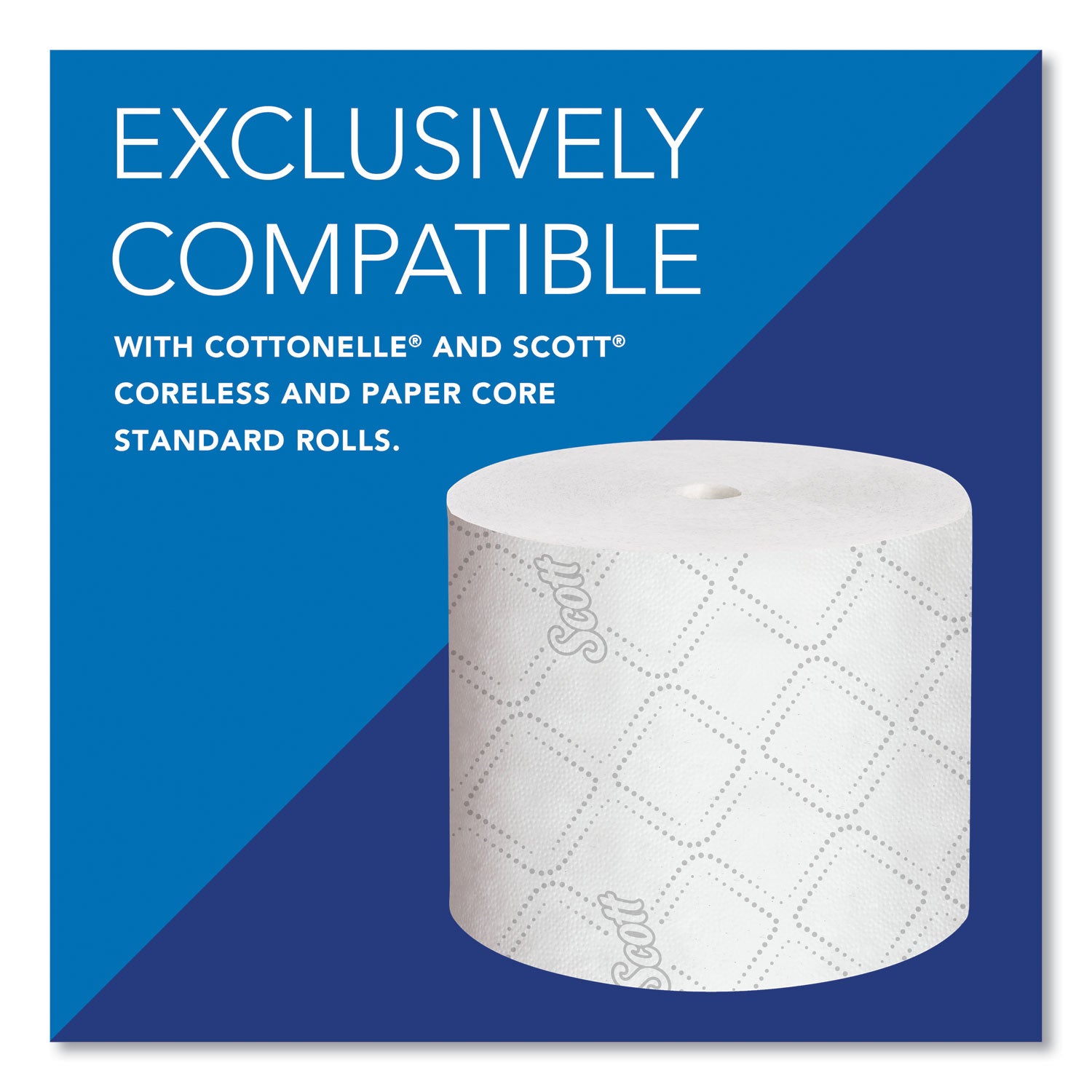 Scott® Essential Coreless SRB Tissue Dispenser, 11 x 6 x 7.6, White