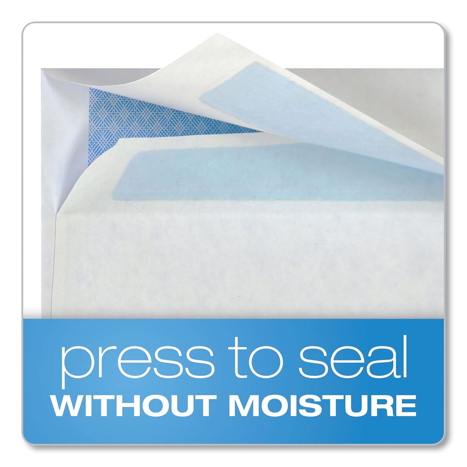 Quality Park™ Double Window Redi-Seal Security-Tinted Envelope, #10, Commercial Flap, Redi-Seal Adhesive Closure, 4.13 x 9.5, White, 500/BX