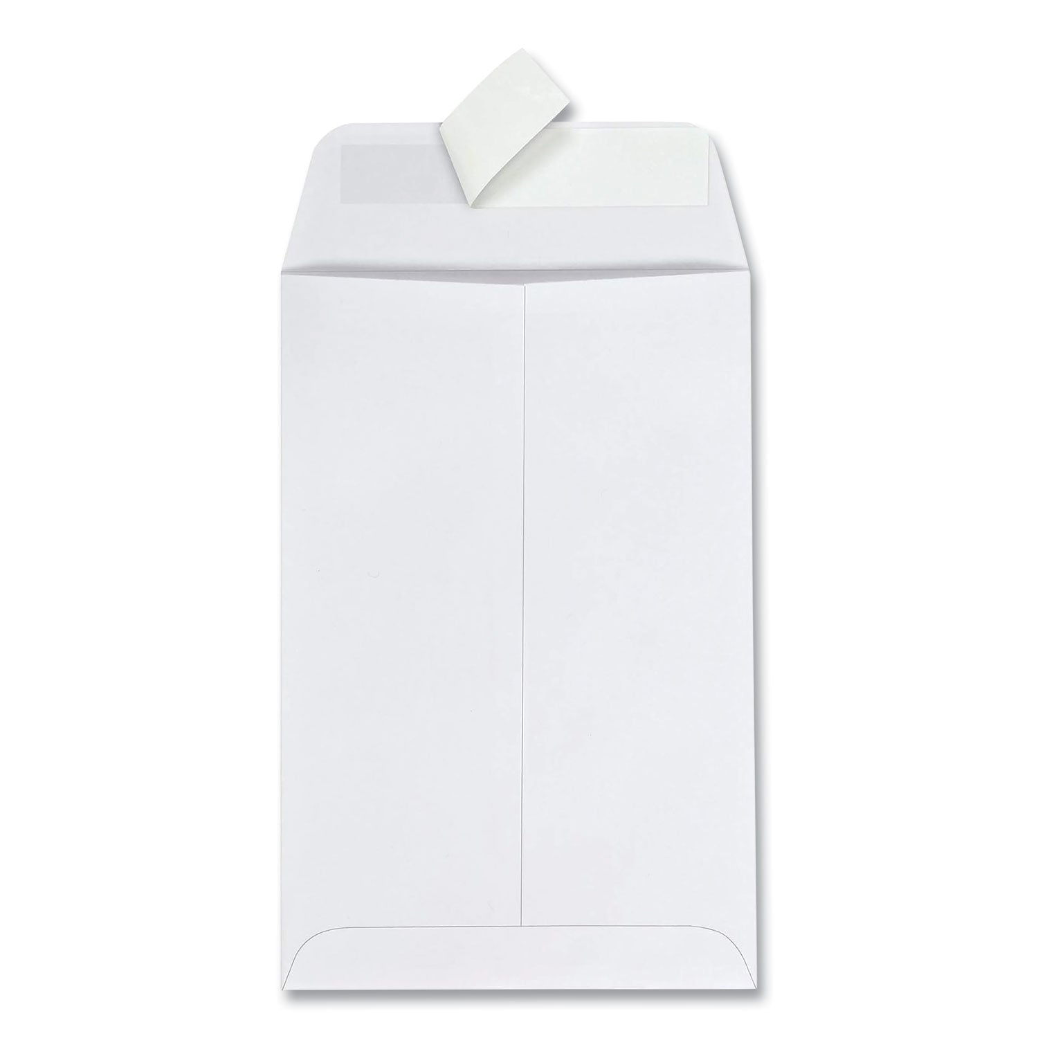 Quality Park™ Redi-Strip Catalog Envelope, #1, Cheese Blade Flap, Redi-Strip Adhesive Closure, 6 x 9, White, 100/Box
