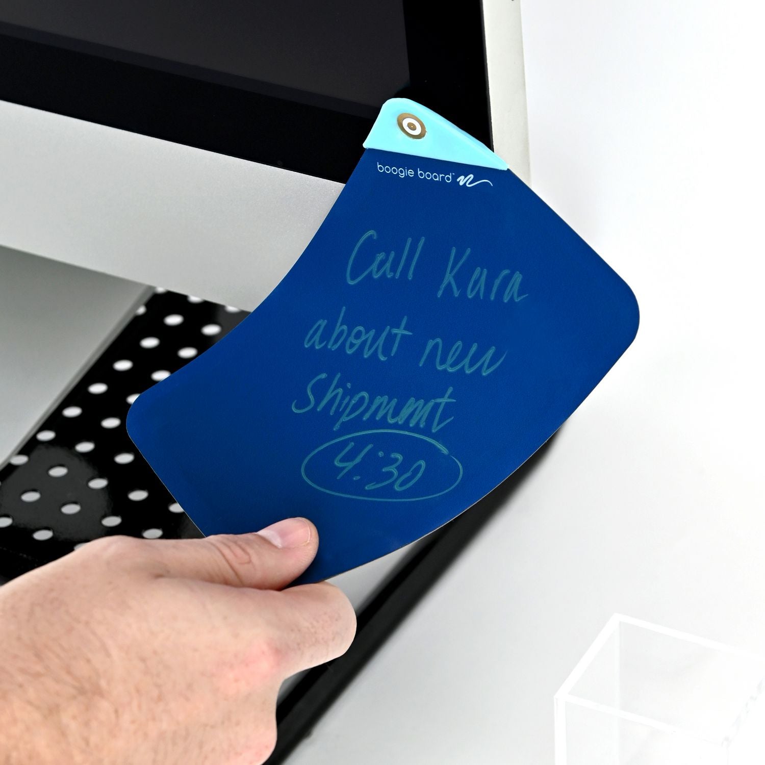 Boogie Board™ VersaNotes Starter Pack Reusable Notes, 4 x 6, Three Assorted Color Notes Plus Pen