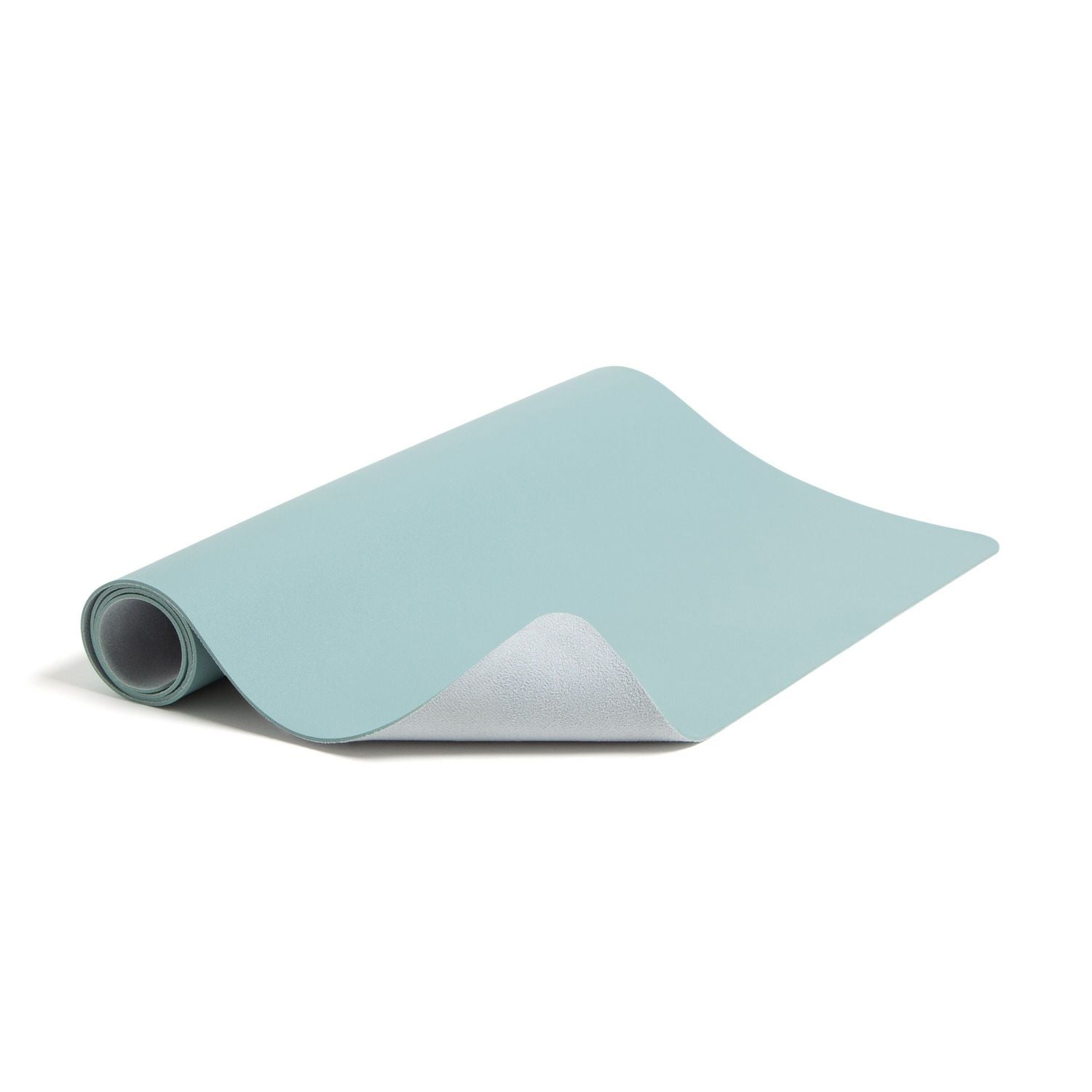 Smead Vegan Leather Desk Pads, 31.5" x 15.7", Light Blue