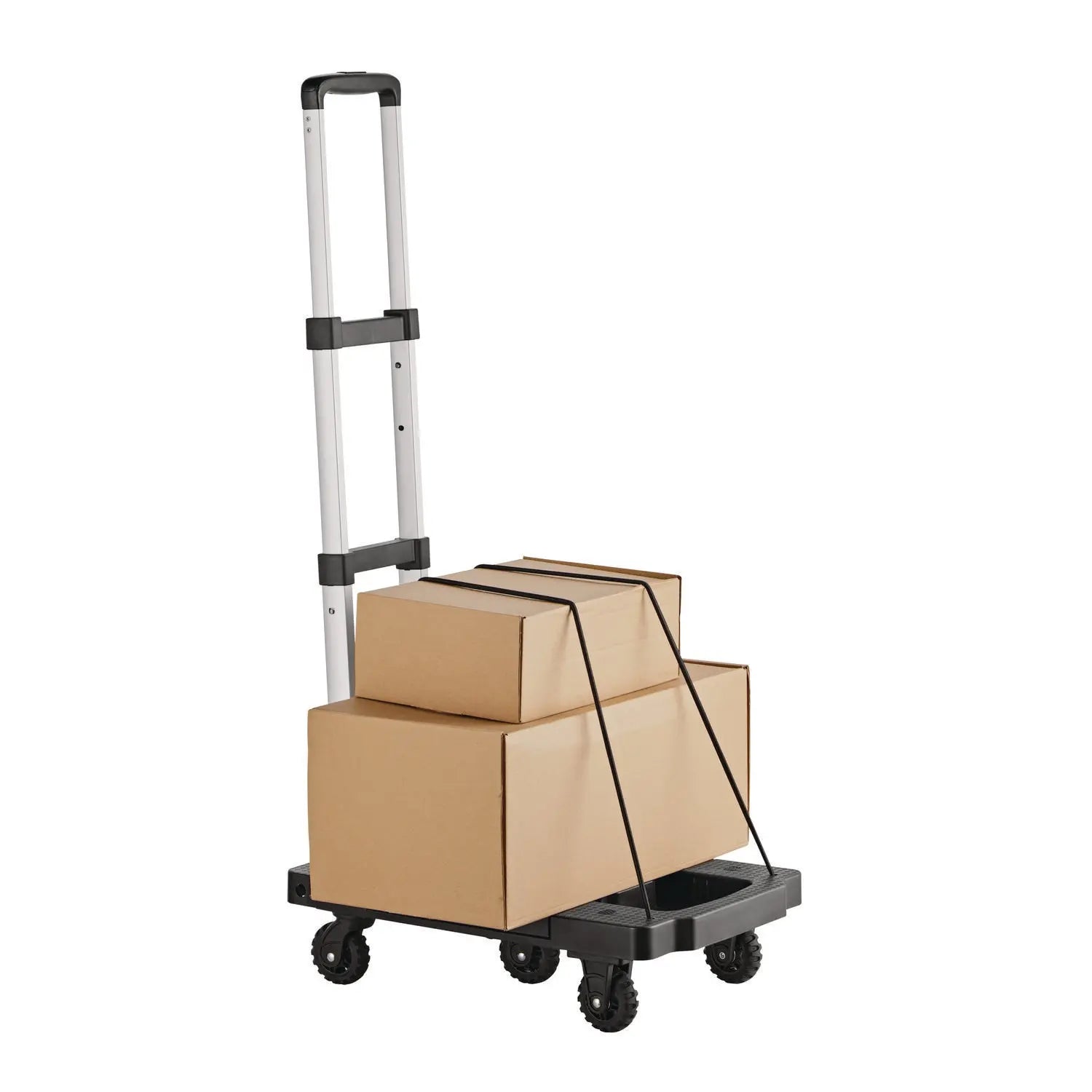 Handcart, 250 lb Capacity, 19.3 x 14.6 x 38, Black Kantek Flipcost