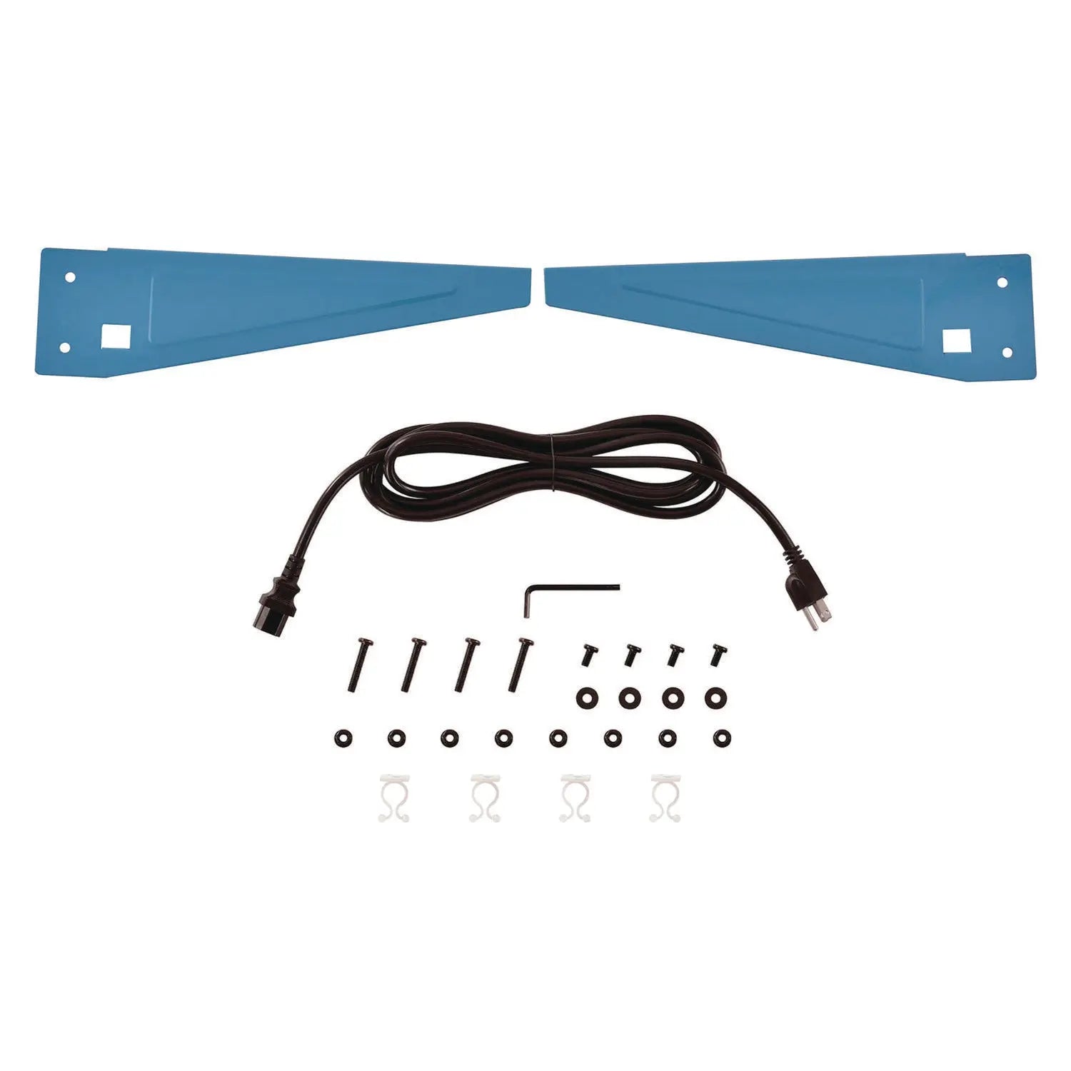 Upper Workbench Shelf, 3 Duplex Outlets, For Use With 72" Wide Workbenches, 100 lb Weight Capacity Global Industrial® Flipcost