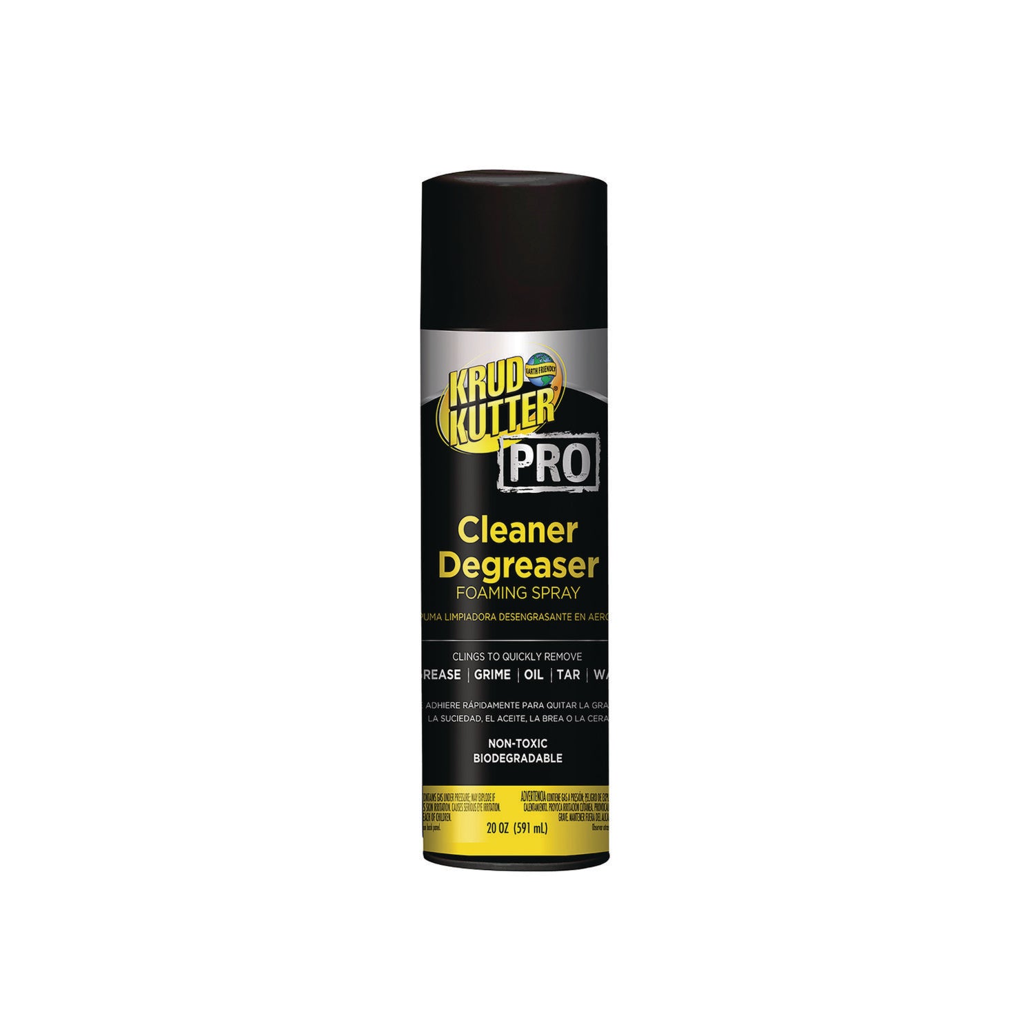 Ready-To-Use Cleaner Degreaser Foaming Spray, 20 oz Aerosol Can, 6/Carton