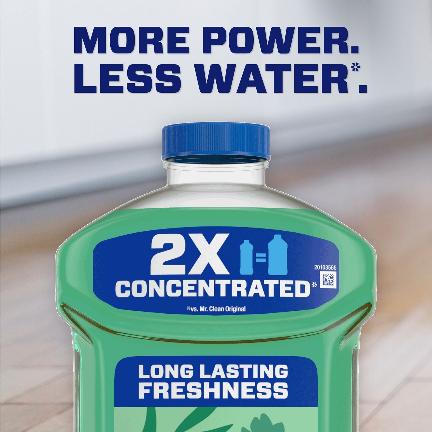 Mr. Clean® Multipurpose Cleaning Solution with Febreze, Meadows and Rain, 64 oz Bottle