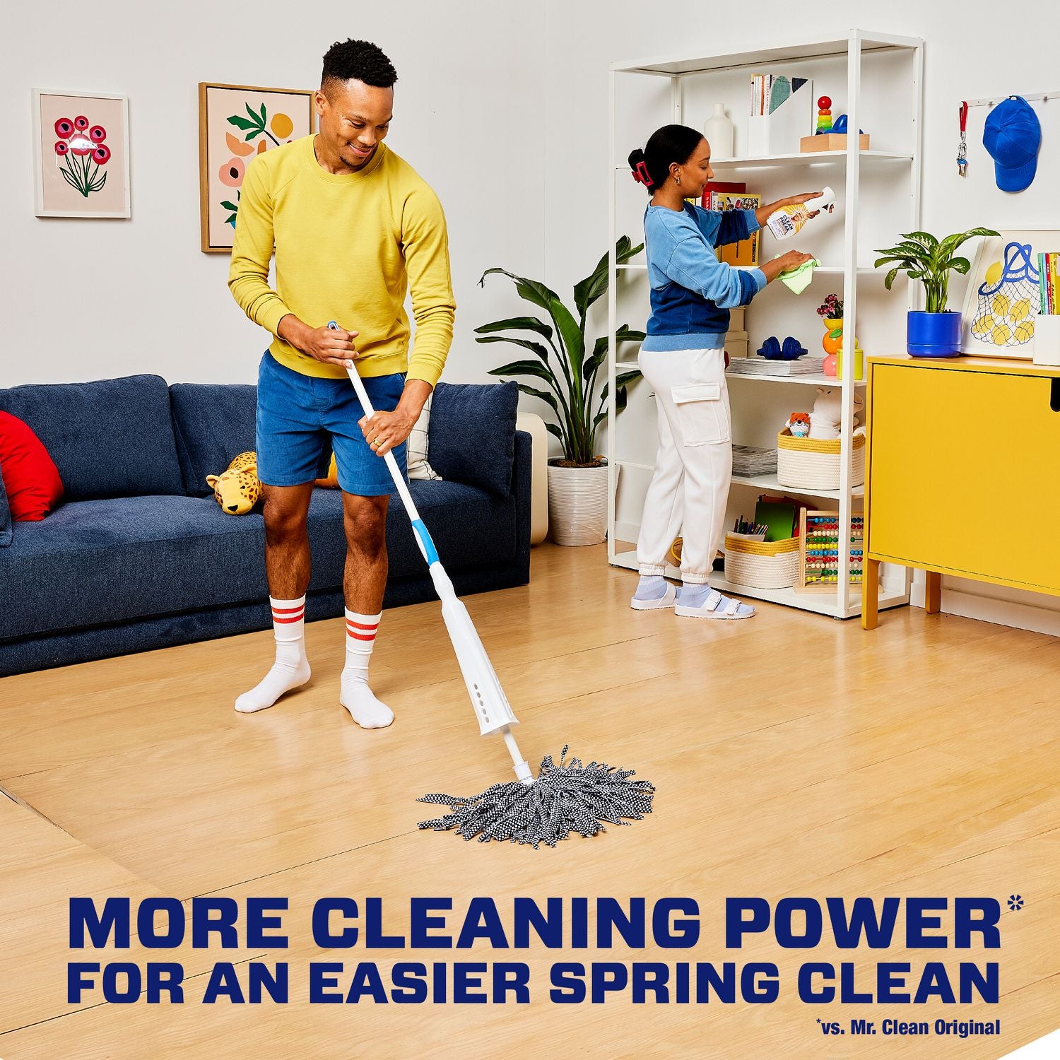 Mr. Clean® Multipurpose Cleaning Solution with Febreze, Meadows and Rain, 64 oz Bottle