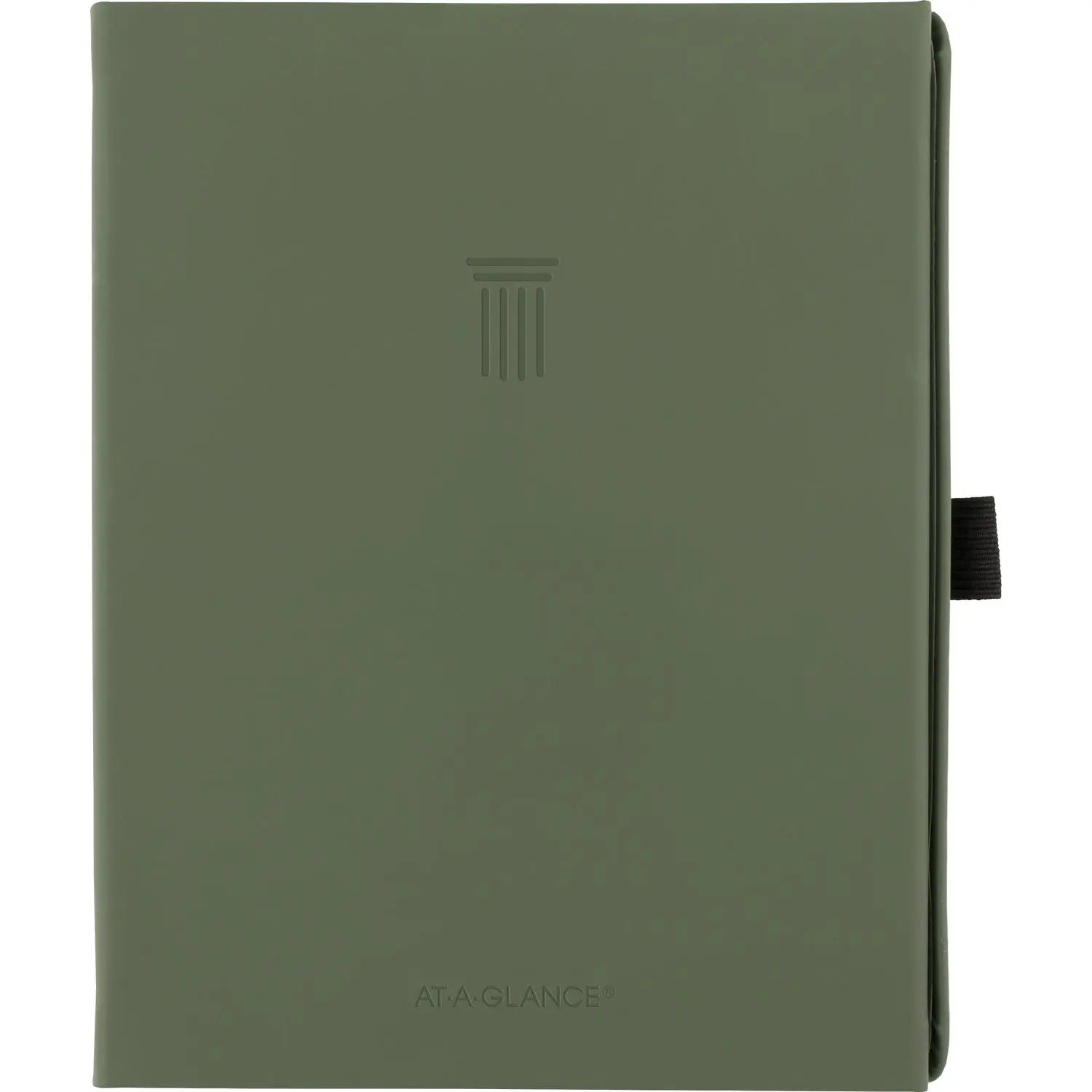 Foundation Undated Weekly/Monthly Planner, 8.5" x 6.75", Green Cover, 12-Month: Undated