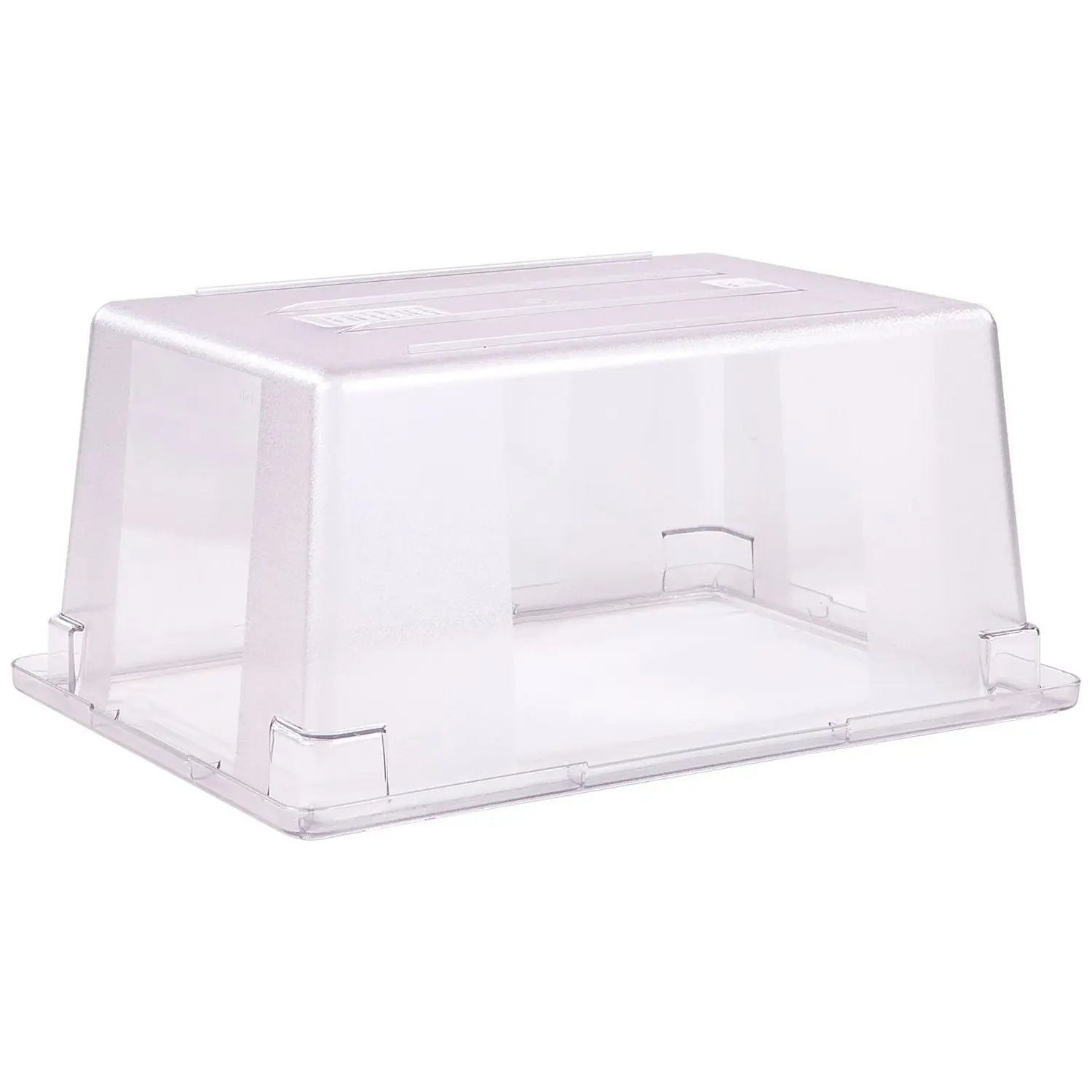 StorPlus Polycarbonate Food Storage Container, 16.6 gal, 18 x 26 x 12, Clear, Plastic Carlisle Flipcost