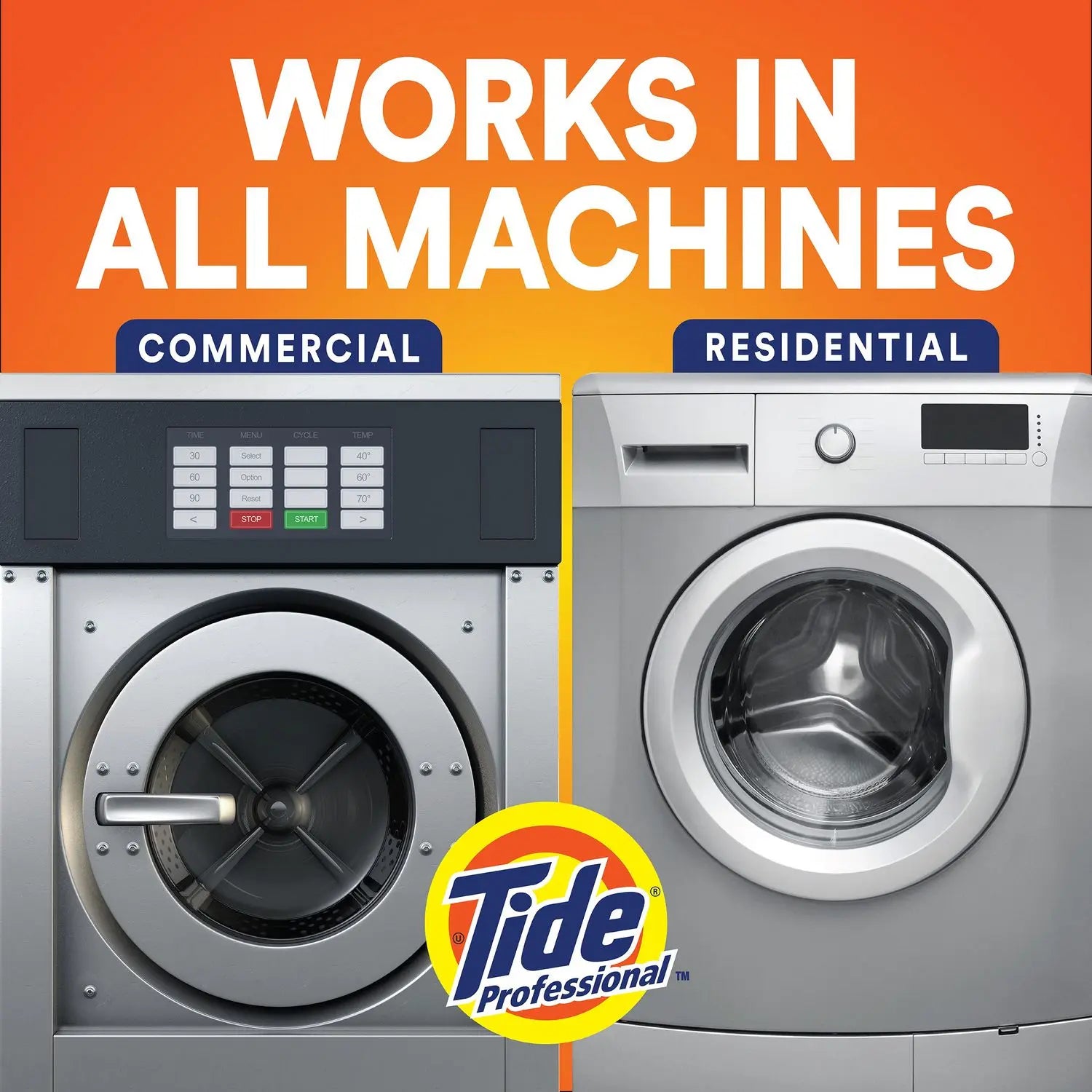 Commercial Liquid Laundry Detergent, 105 oz Pour Bottle, 4/Carton Tide® Professional™ Flipcost