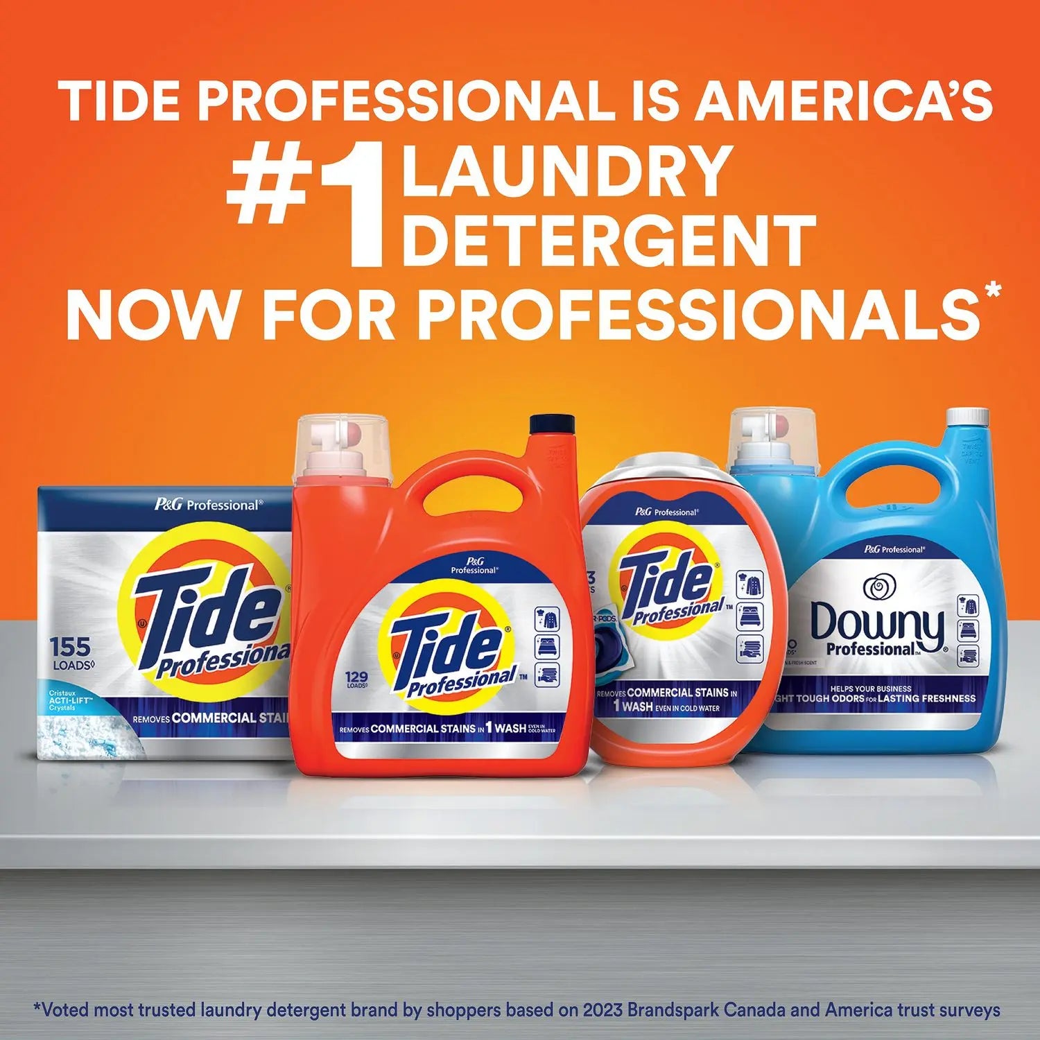 Commercial Liquid Laundry Detergent, 105 oz Pour Bottle, 4/Carton Tide® Professional™ Flipcost