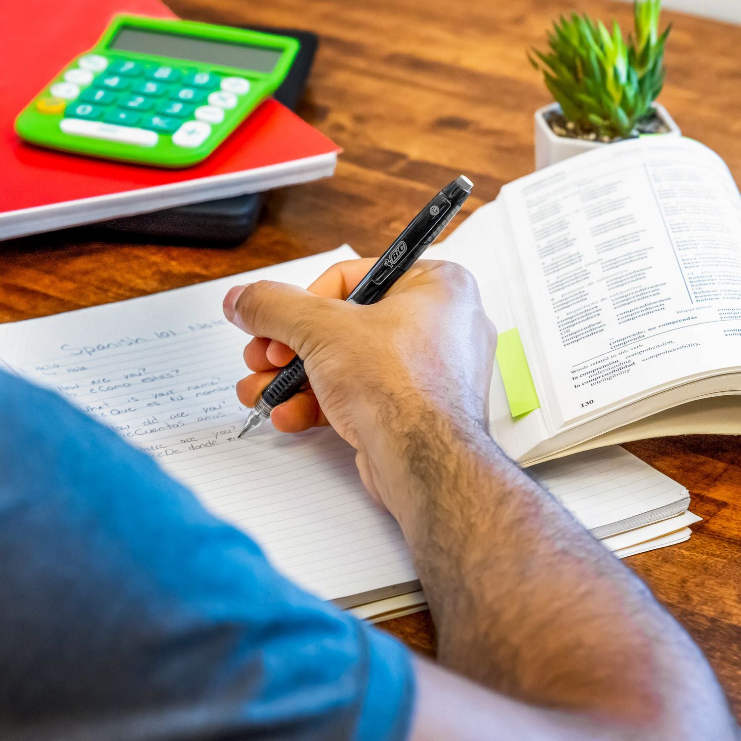 BIC® Break-Resistant Mechanical Pencils with Erasers, 0.7 mm, HB (#2), Black Lead, Assorted Barrel Colors, Dozen