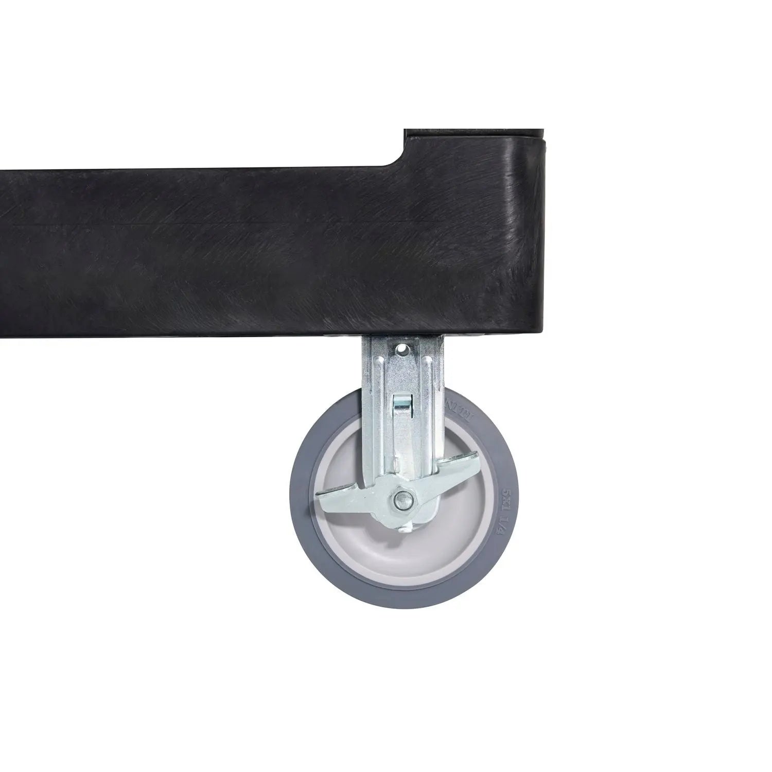 BRUTE 3-Shelf Heavy-Duty Ergo Flat Utility Cart, Resin, 3 Shelves, 600 lb Capacity, 25.24" x 48.63" x 46.18", Black Rubbermaid® Commercial Flipcost