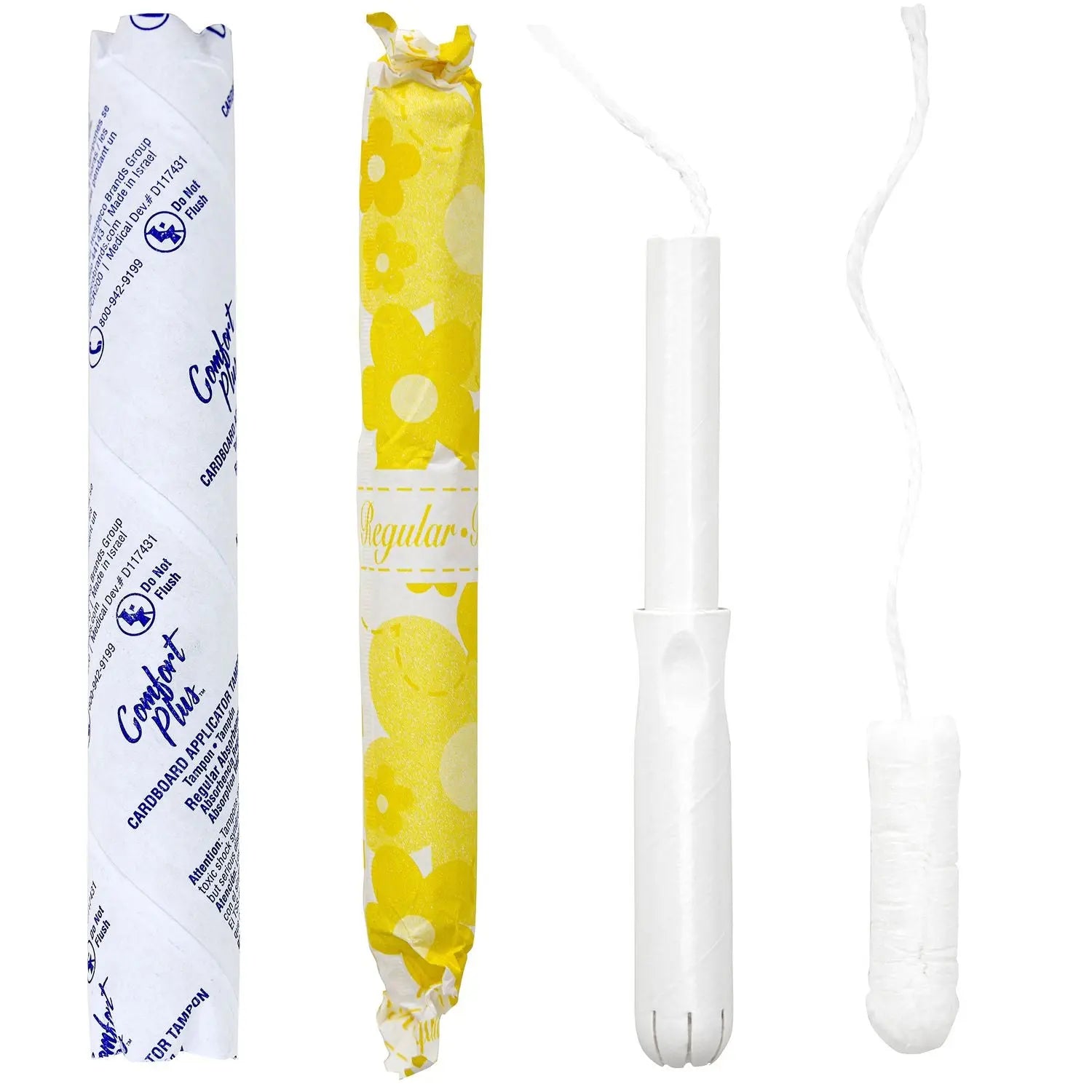 Comfort Plus Cardboard Applicator Tampon Vended Tube, Regular Absorbency, 200/Carton HOSPECO® Flipcost