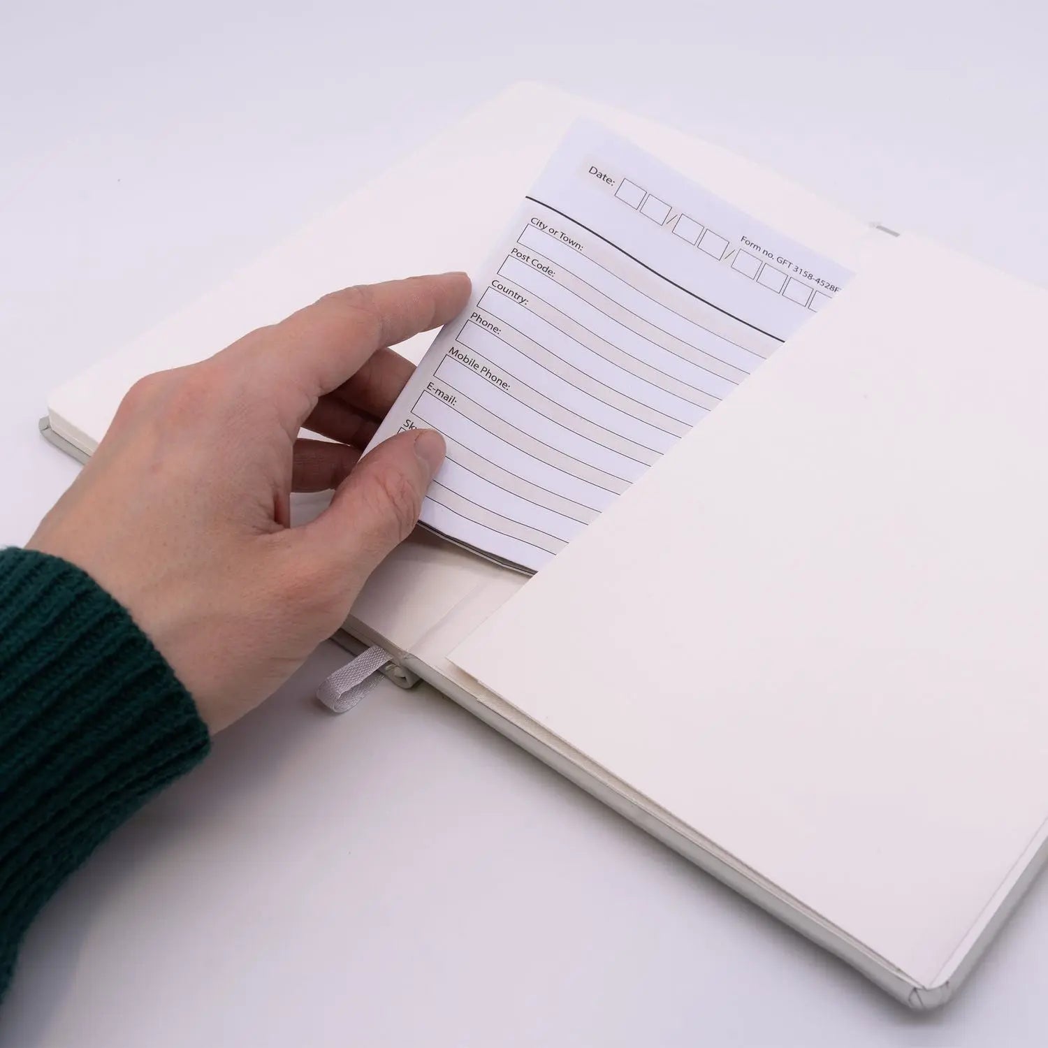 Soft Cover Notebook, College Rule, Pebble Cover, (96) 8.2 x 5.11 Sheets PUKKA PAD® Flipcost