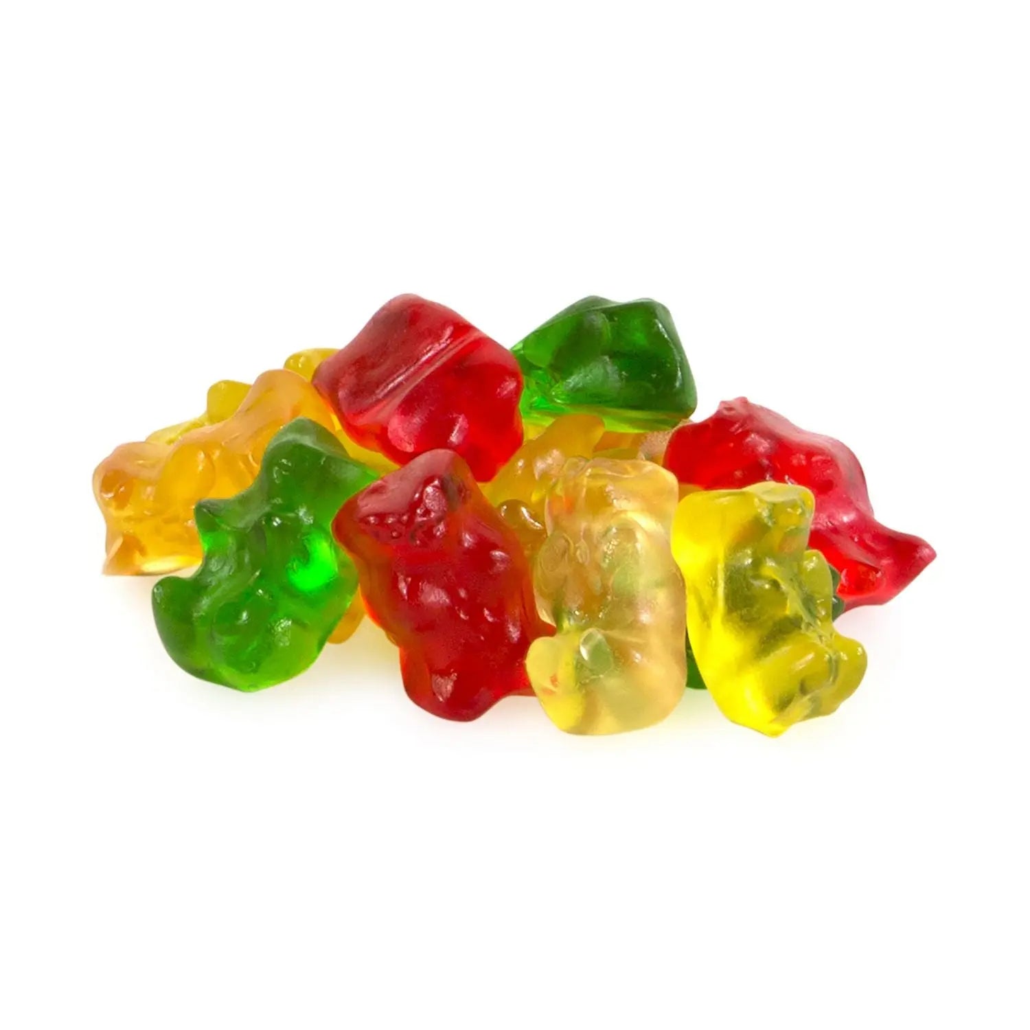 Goldbears Gummi Candy, Assorted Flavors, 0.4 oz Pouch, 54/Tub, 2 Tubs/Carton Haribo® Flipcost