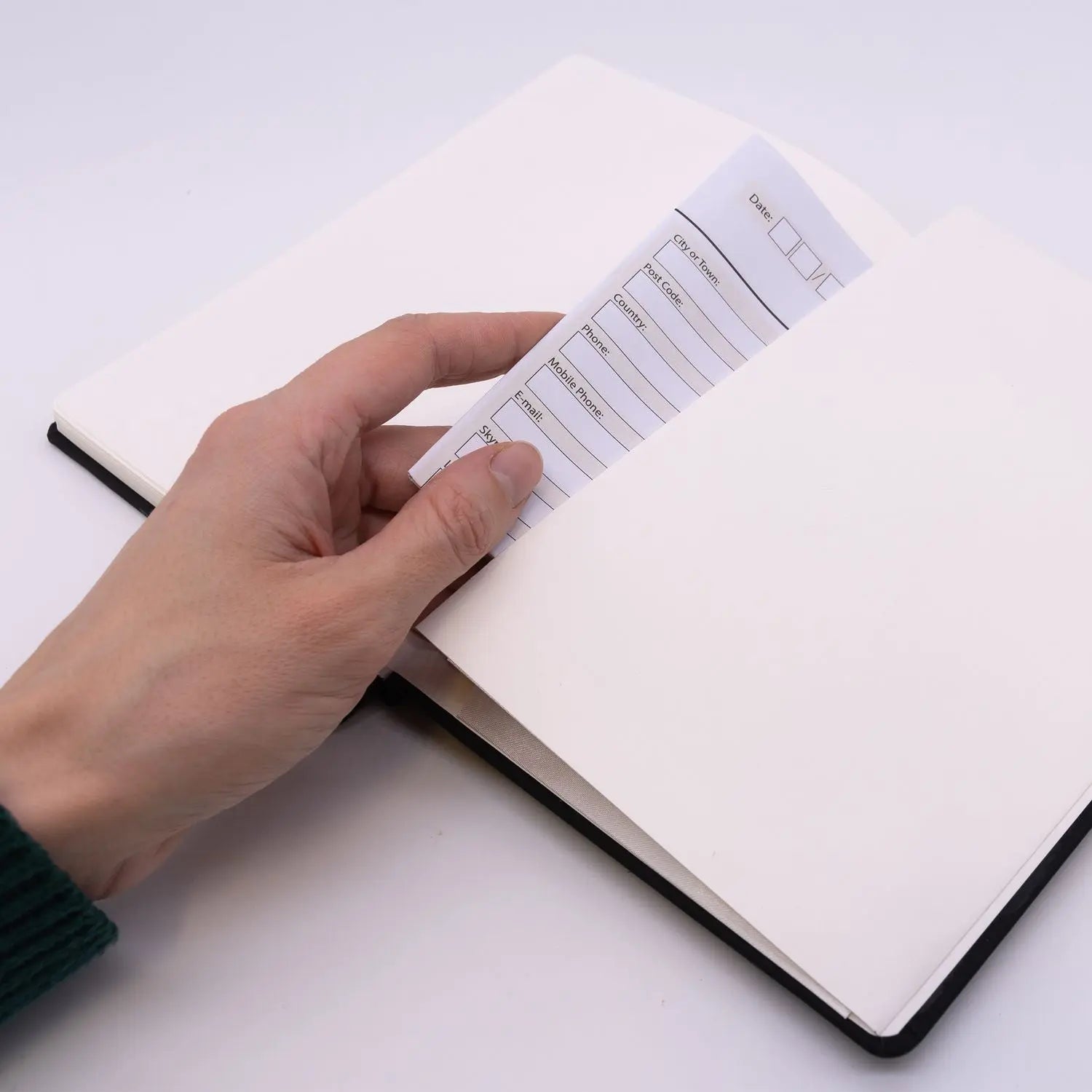 Soft Cover Notebook, College Rule, Black Cover, (96) 8.2 x 5.11 Sheets, 3/Pack PUKKA PAD® Flipcost