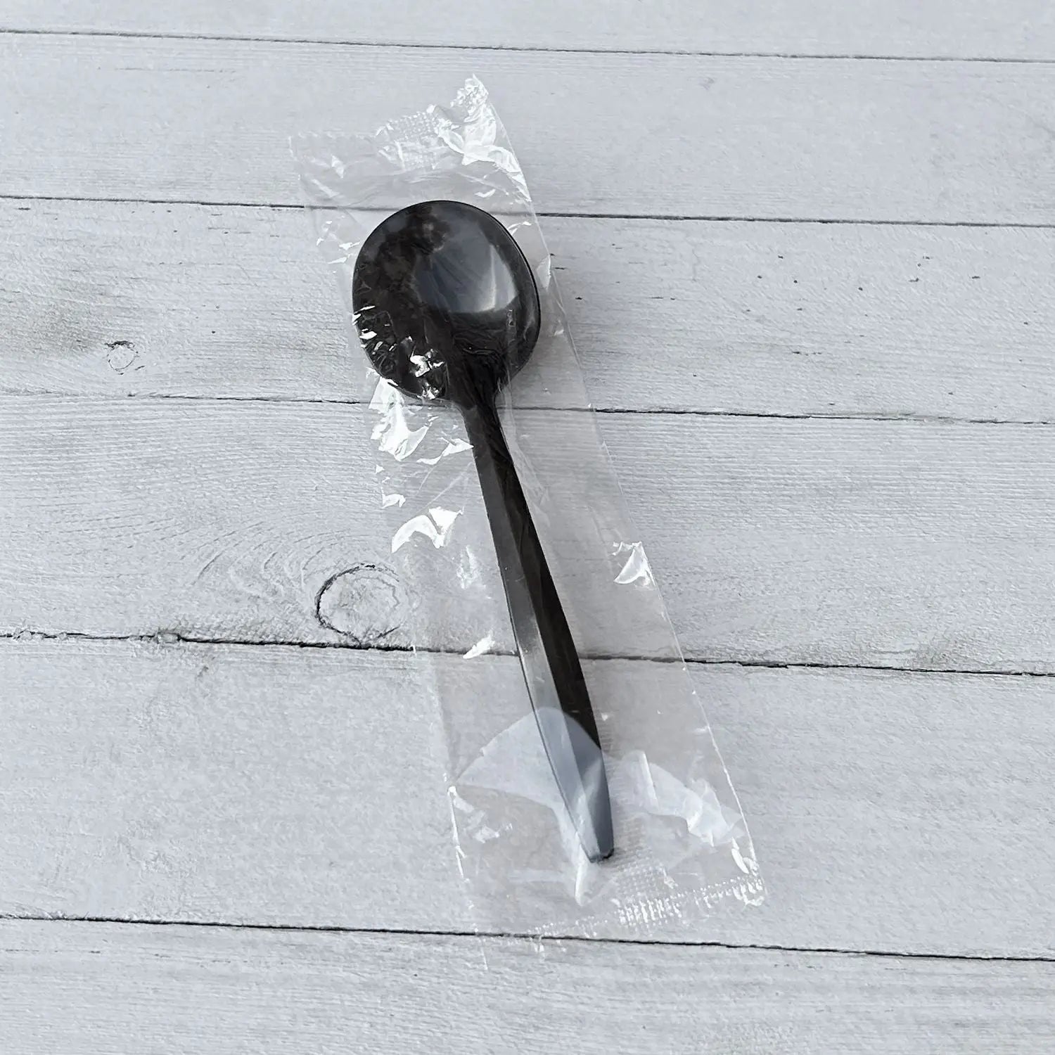 Heavyweight Polypropylene Cutlery, Soup Spoon, Black, 1,000/Carton Boardwalk® Flipcost