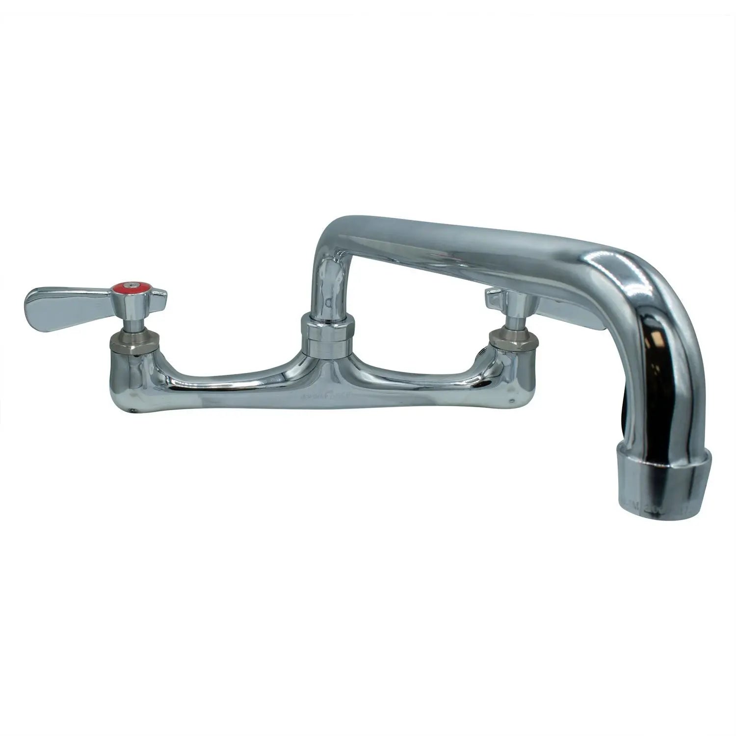 WorkForce Standard Duty Faucet, 8" Height/10" Reach, Chrome-Plated Brass BK Resources Flipcost