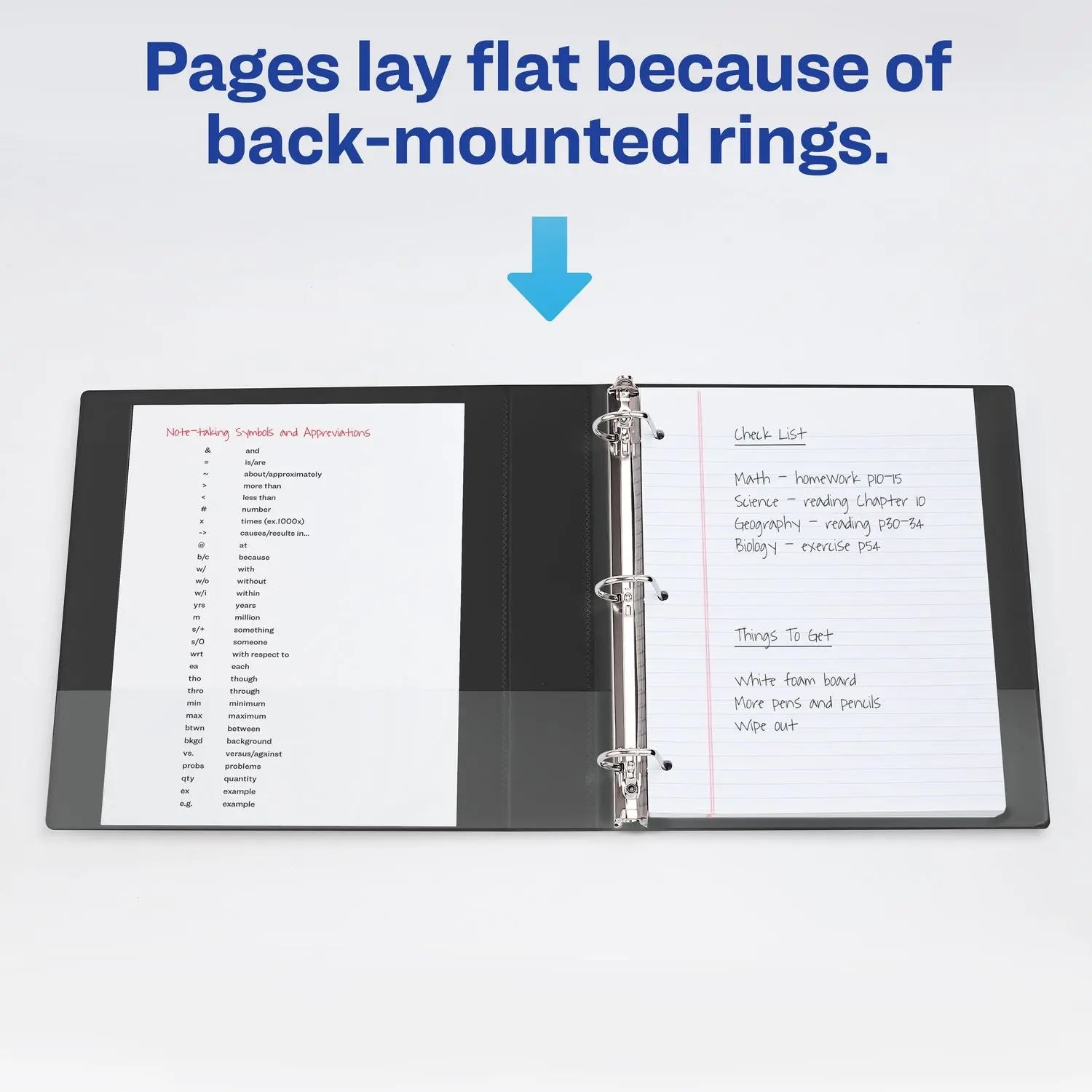Heavy-Duty View Binder with DuraHinge and Locking One Touch EZD Rings, 3 Rings, 3" Capacity, 11 x 8.5, Red, 4/Carton Avery® Flipcost
