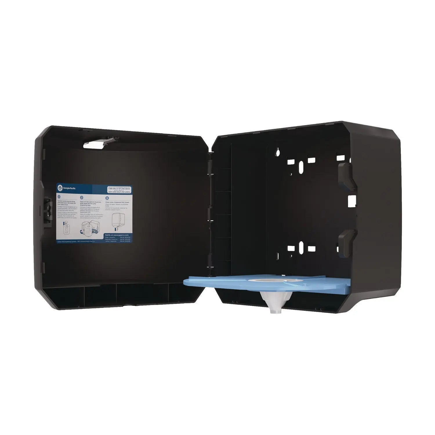 SofPull CenterPull Hand Towel Dispenser, 10.13 x 10.58 x 11.33, Black Georgia Pacific® Professional Flipcost