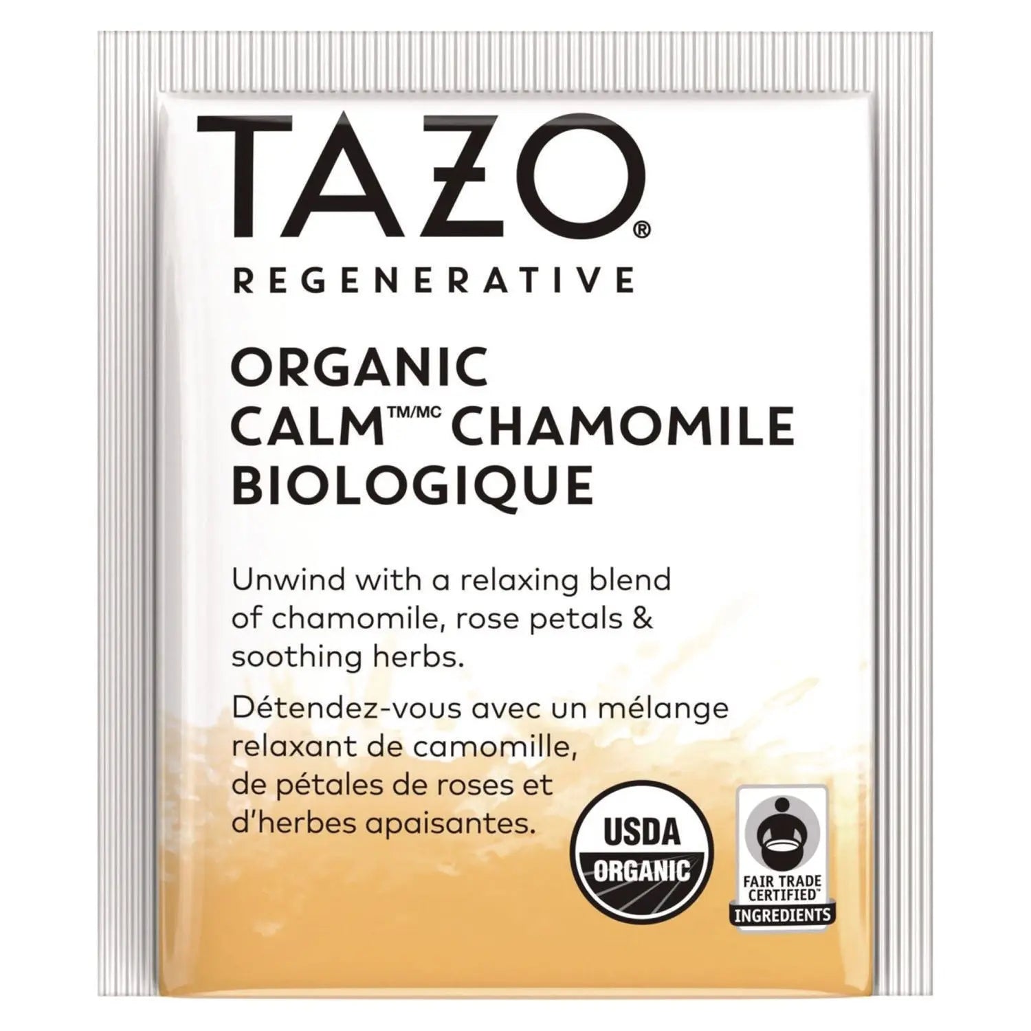 Tea Bags, Organic Calm Chamomile, 16/Box, 6 Boxes/Carton Tazo® Flipcost