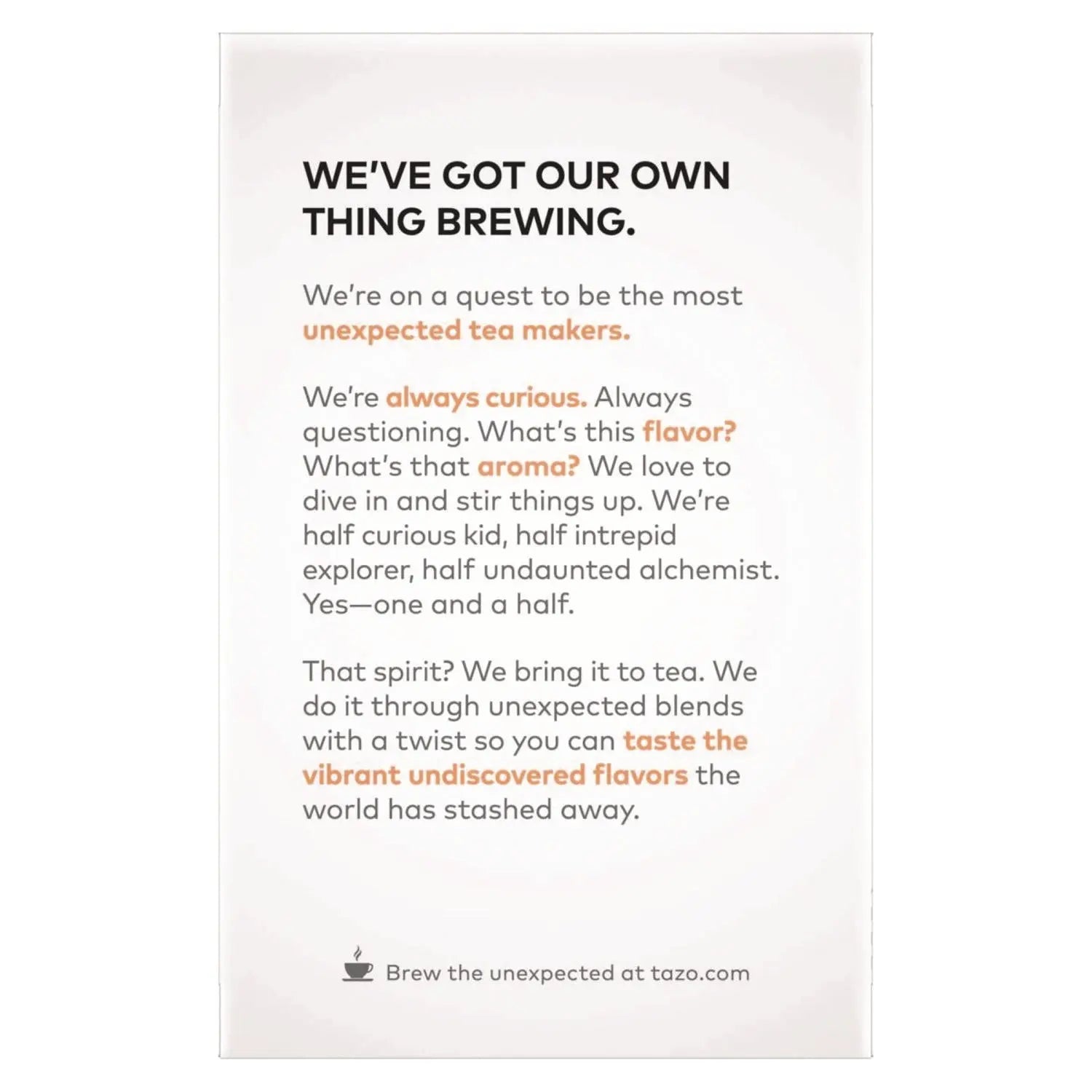 Tea Bags, Passion, 20/Box, 6 Boxes/Carton Tazo® Flipcost