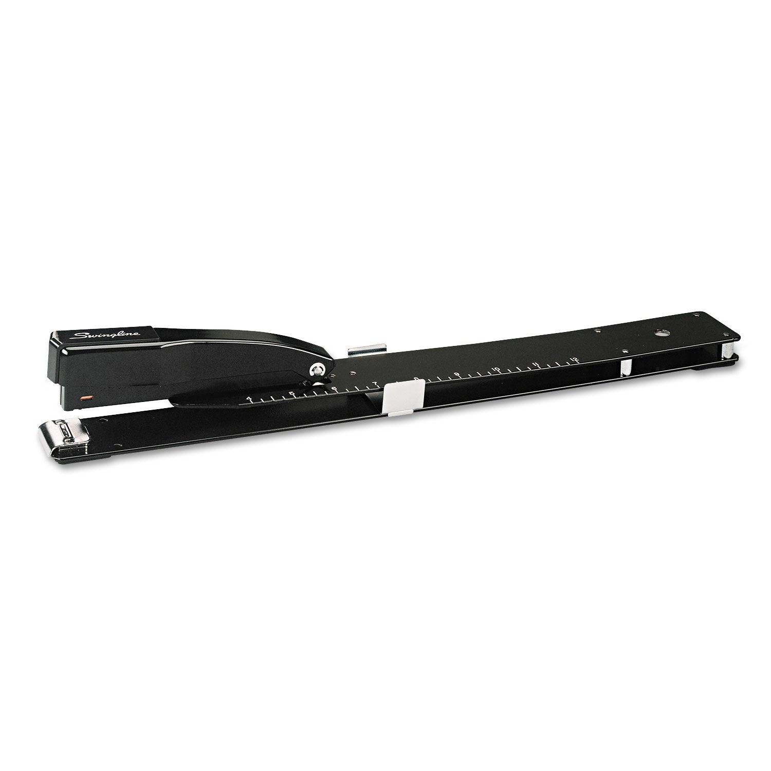 Swingline® Heavy-Duty Long Reach Stapler, 20-Sheet Capacity, 12" Throat, Black