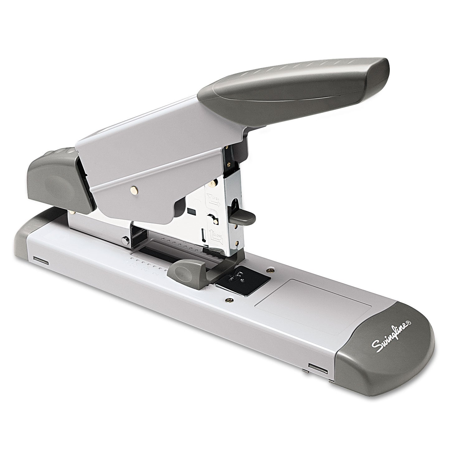 Swingline® Deluxe Heavy-Duty Stapler, 160-Sheet Capacity, Platinum
