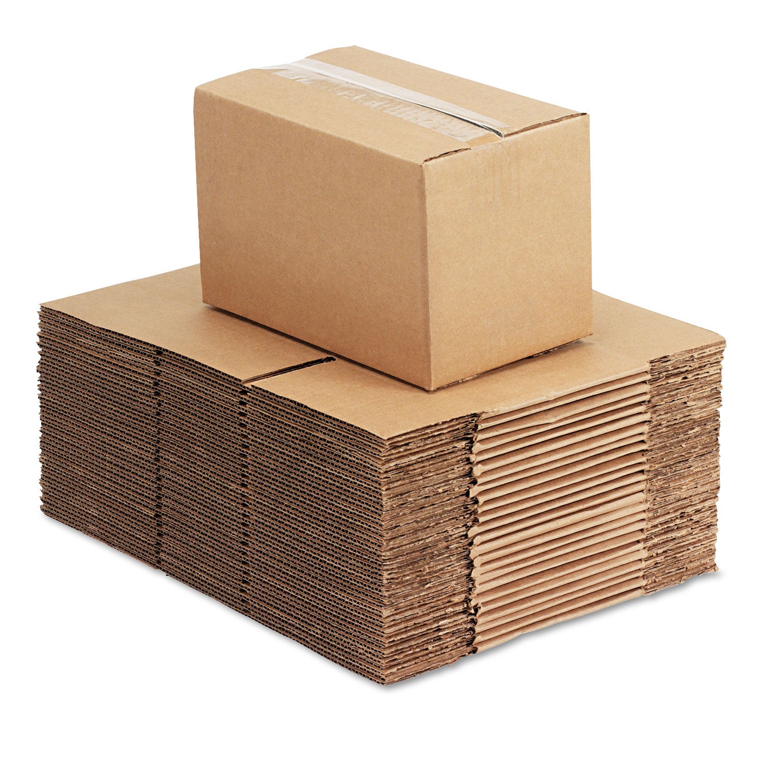 Universal® Fixed-Depth Corrugated Shipping Boxes, Regular Slotted Container (RSC), 6" x 10" x 6", Brown Kraft, 25/Bundle