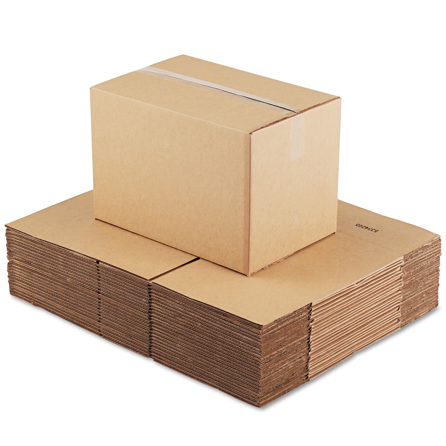 Universal® Fixed-Depth Corrugated Shipping Boxes, Regular Slotted Container (RSC), 12" x 18" x 12", Brown Kraft, 25/Bundle