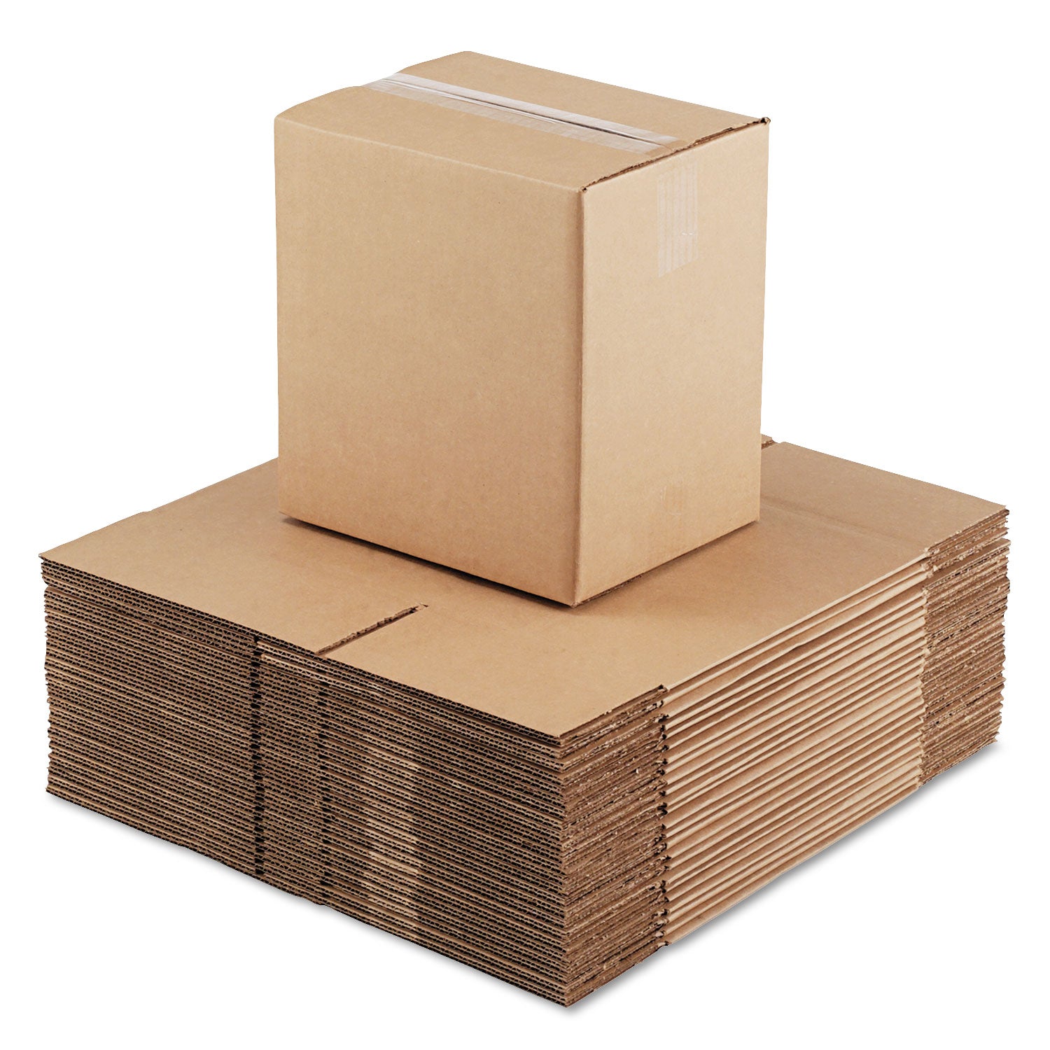 Universal® Fixed-Depth Corrugated Shipping Boxes, Regular Slotted Container (RSC), 8.75" x 11.25" x 12", Brown Kraft, 25/Bundle
