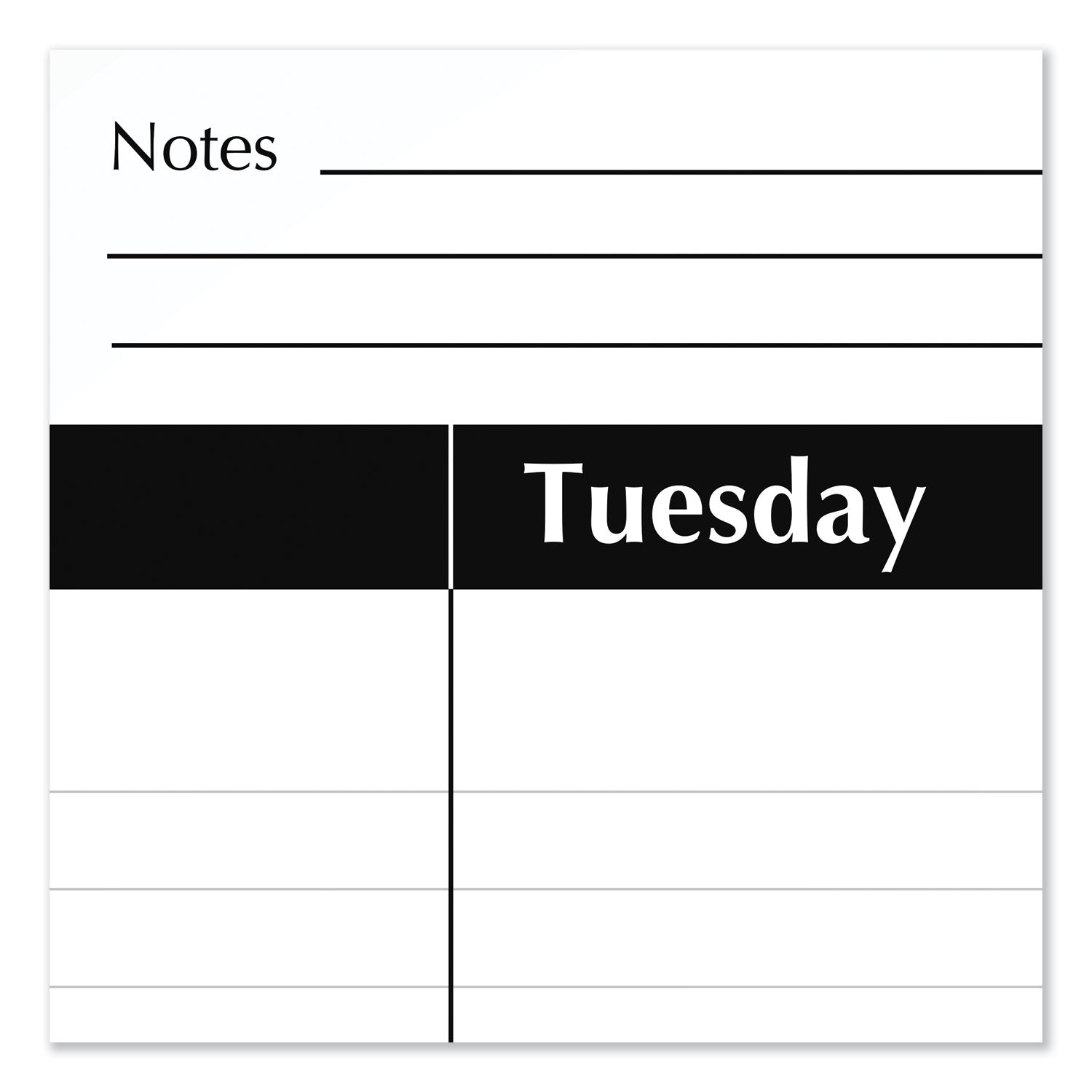 AT-A-GLANCE® Academic Year Ruled Desk Pad, 21.75 x 17, White Sheets, Black Binding, Black Corners, 16-Month (Sept to Dec): 2024 to 2025