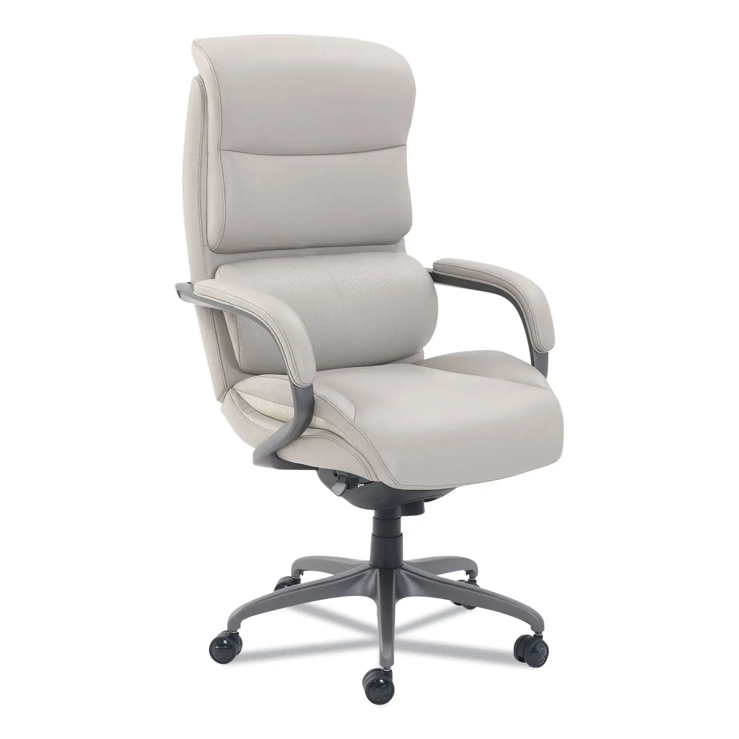 Aberdeen Executive Chair, Supports Up to 275 lb, Beige Seat/Back La-Z-Boy® Flipcost