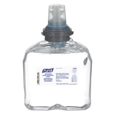 Advanced Hand Sanitizer Refill, Foam 1,200 mL, Unscented Flipcost Flipcost