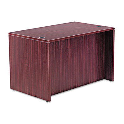 Alera Valencia Series Straight Front Desk Shell, 47.25" x 29.5" x 29.63", Mahogany Flipcost Flipcost