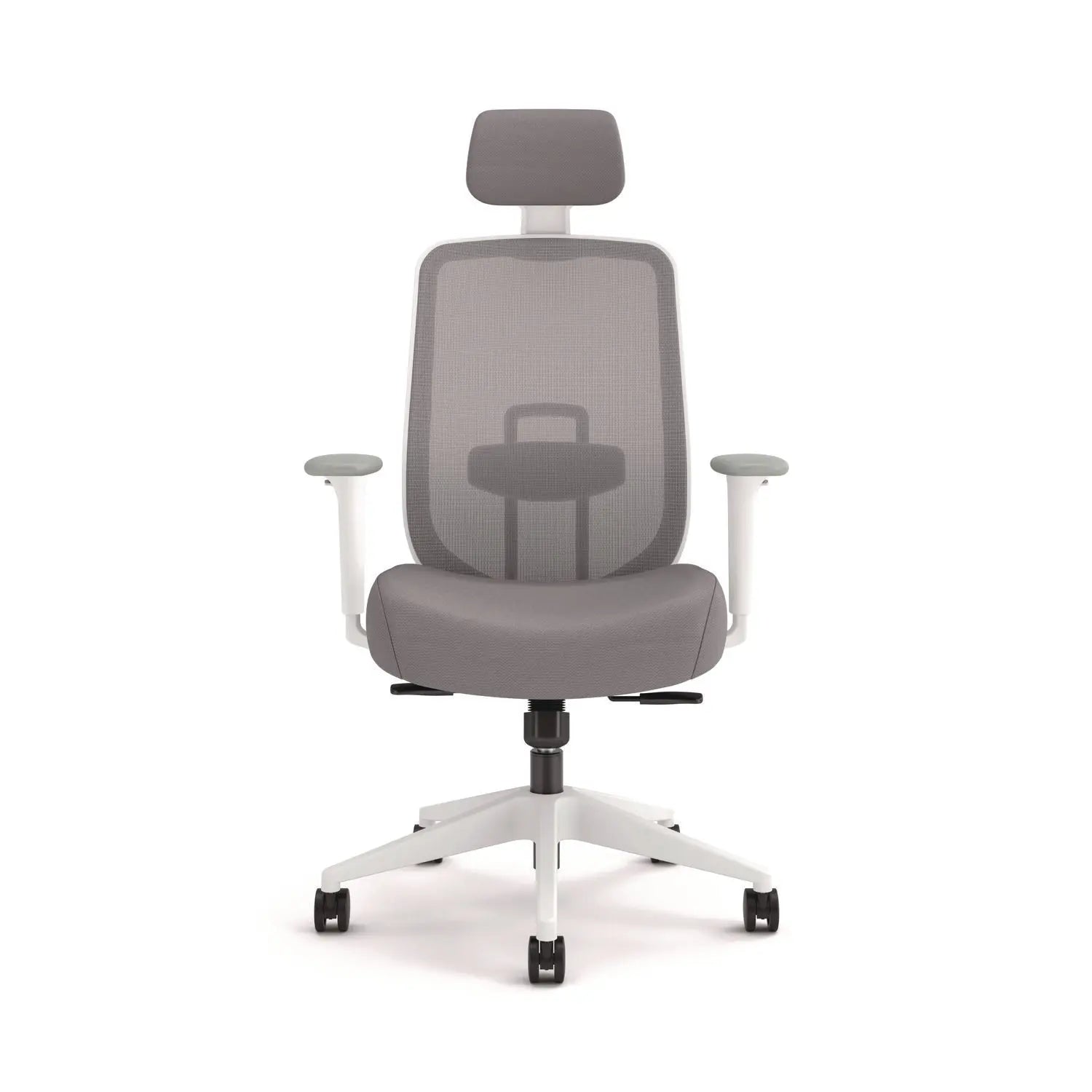 Altern Mesh Back Task Chair, 17.95 to 21.1 Seat Height, Gray Seat, Gray/White Back, White Base HON® Flipcost
